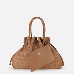 Borsa A Mano Elisabetta Franchi In Ecopelle – Modello BS13A51E2, Colore Burro, Elegante E Versatile - 4