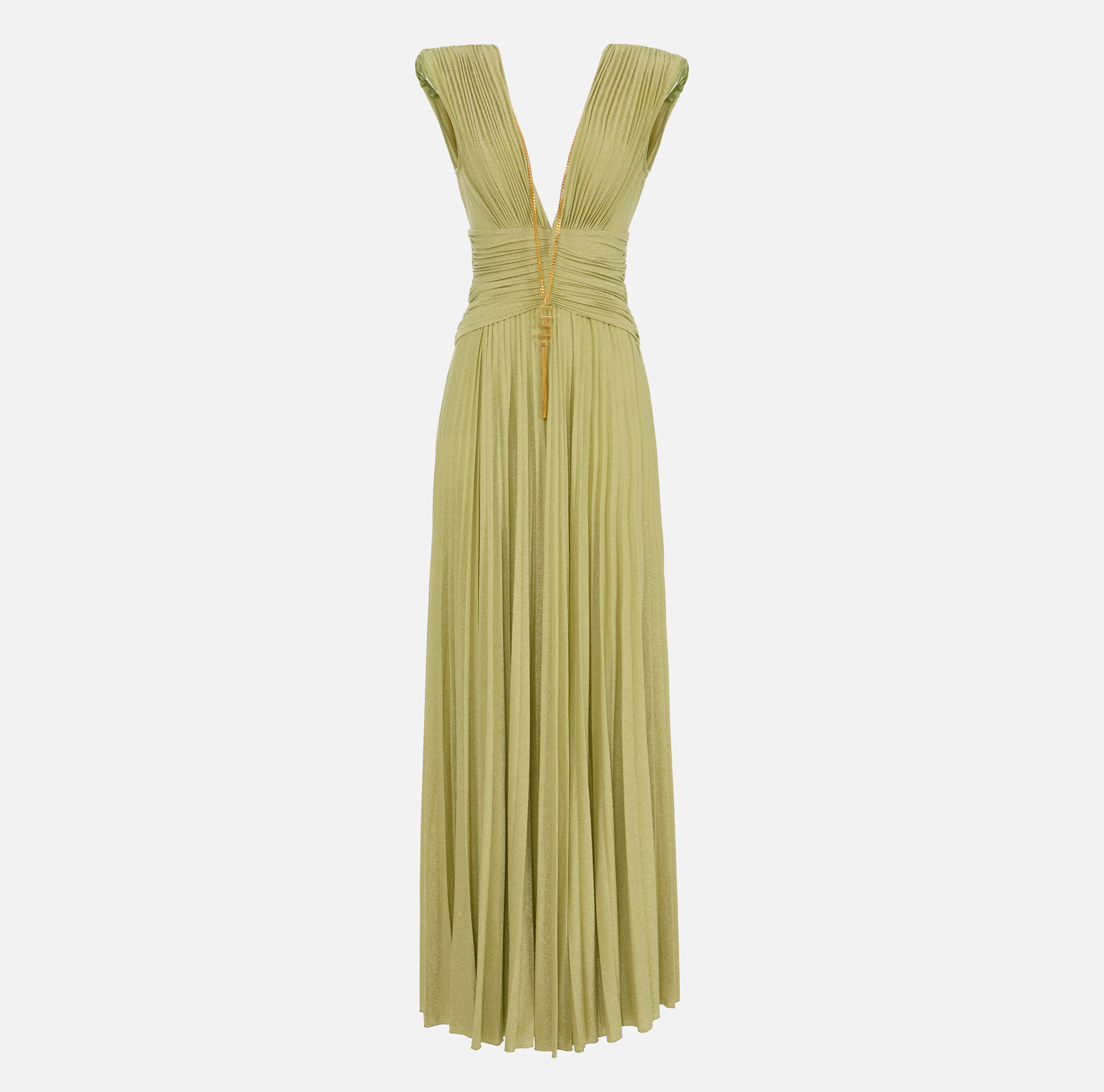 Elisabetta franchi shop yellow dress