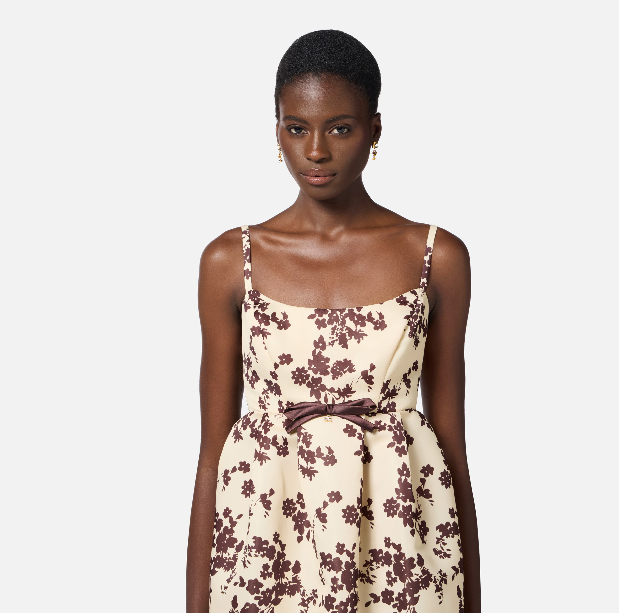 Mini Dresses Elisabetta Franchi: Elegant Short Dresses, for