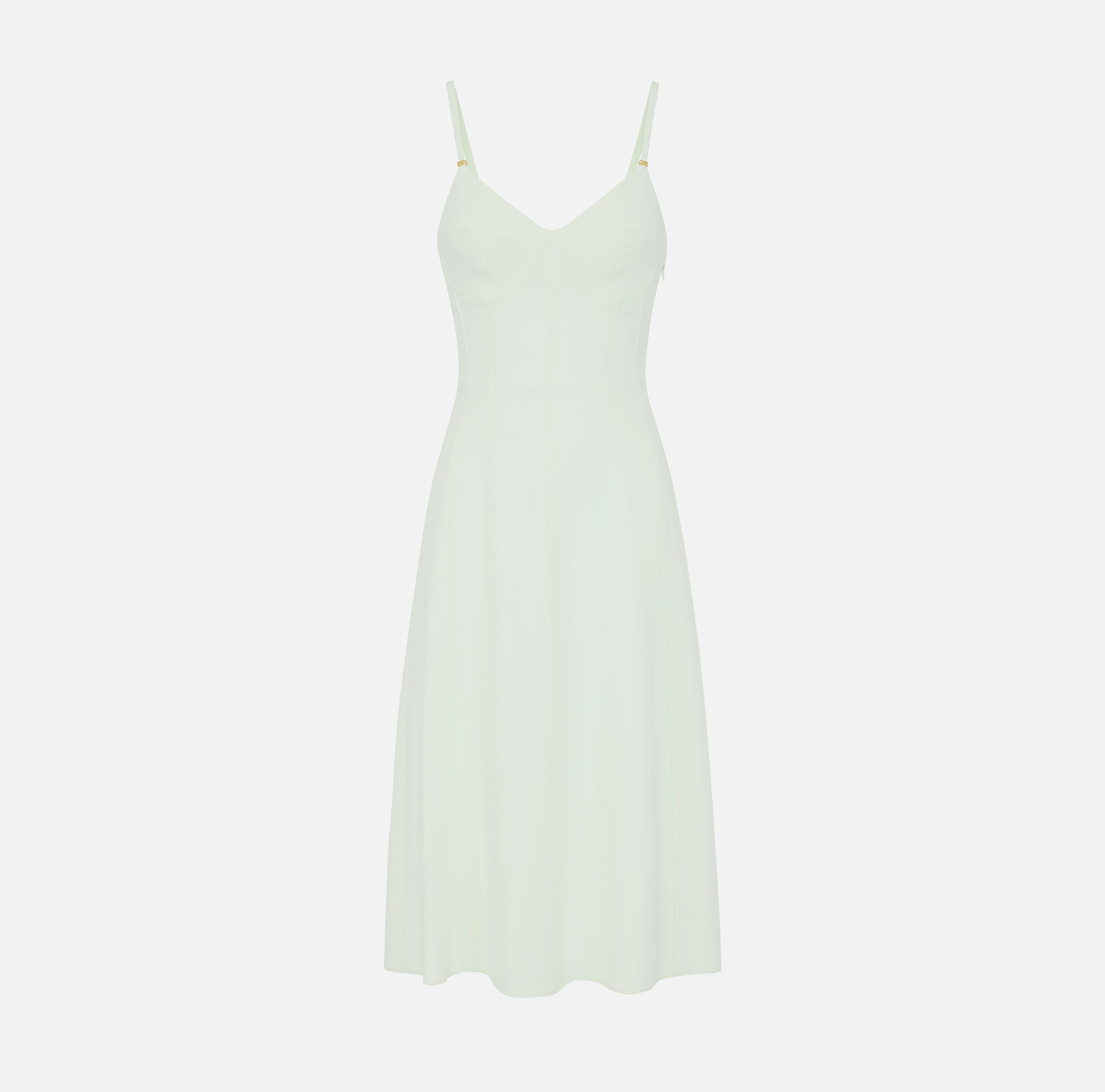 elisabetta franchi Robe en crêpe léger avec lacets croisés