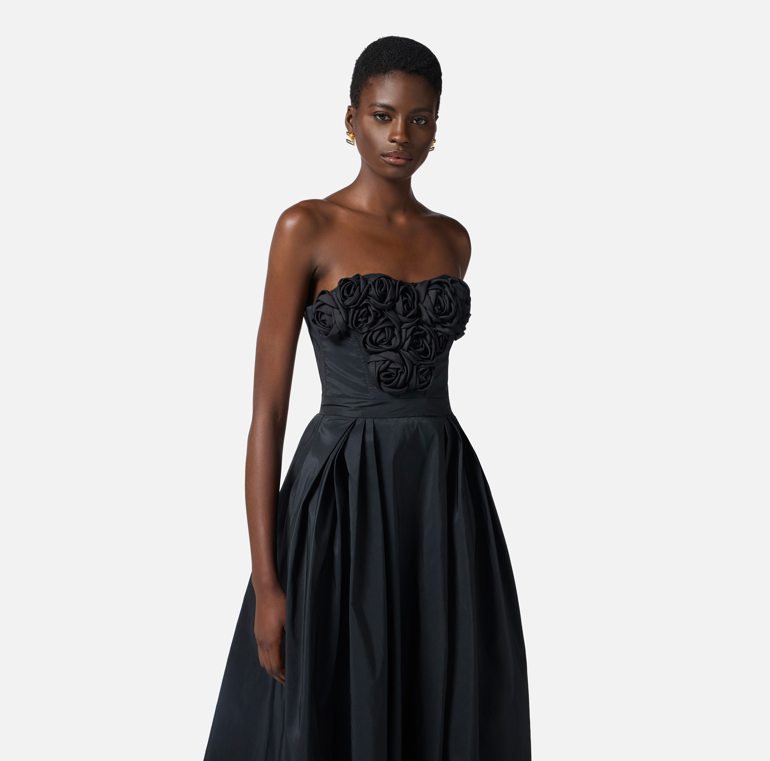 希少】ELISABETTA FRANCHI Dress ラビットファー ドレス 3色