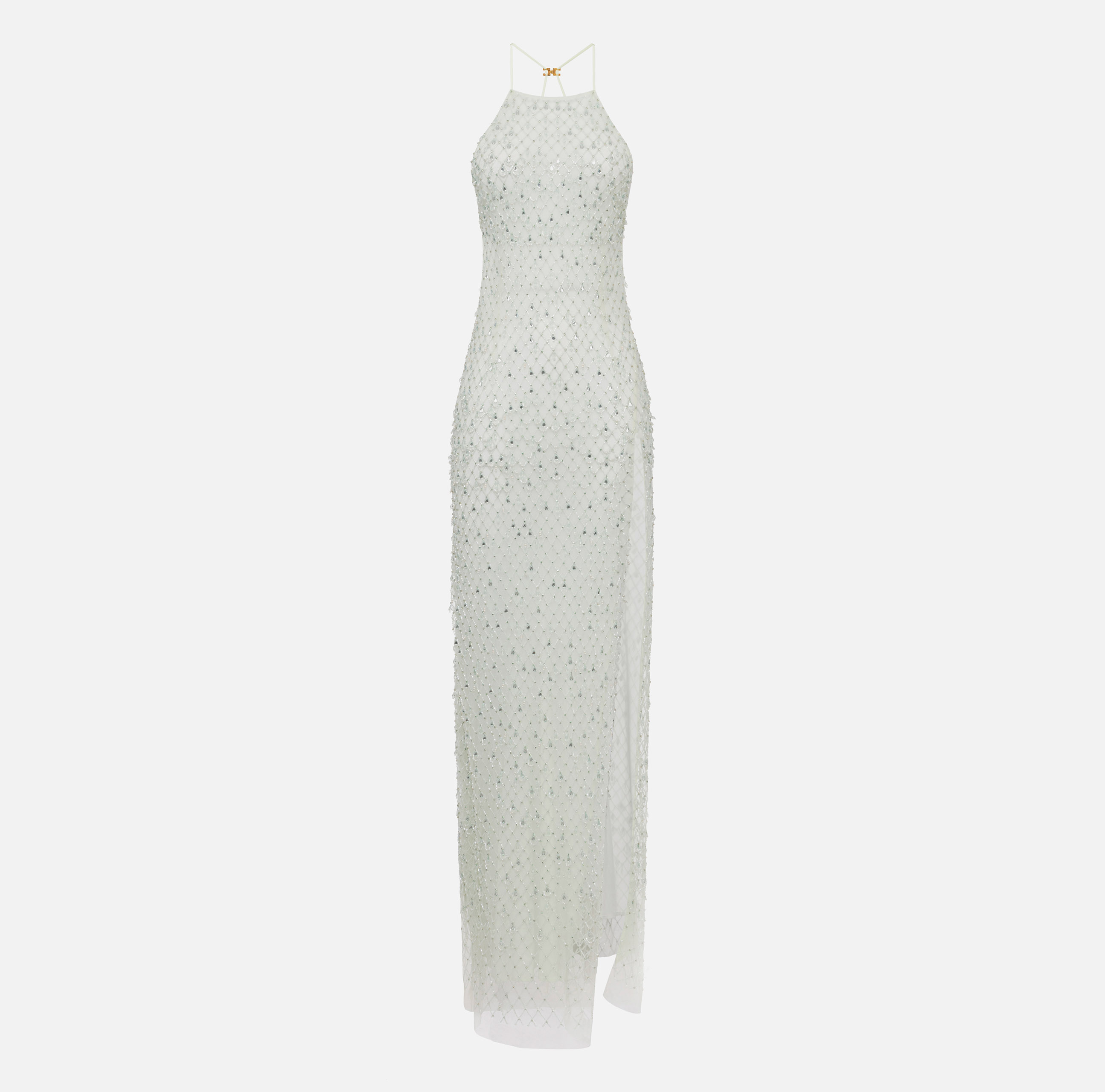 ワンピース ELISABETTA FRANCHI Crystal 'Red Carpet' dress Elisabetta Franchi Kuwait | ‎Red Carpet dress with sequins
