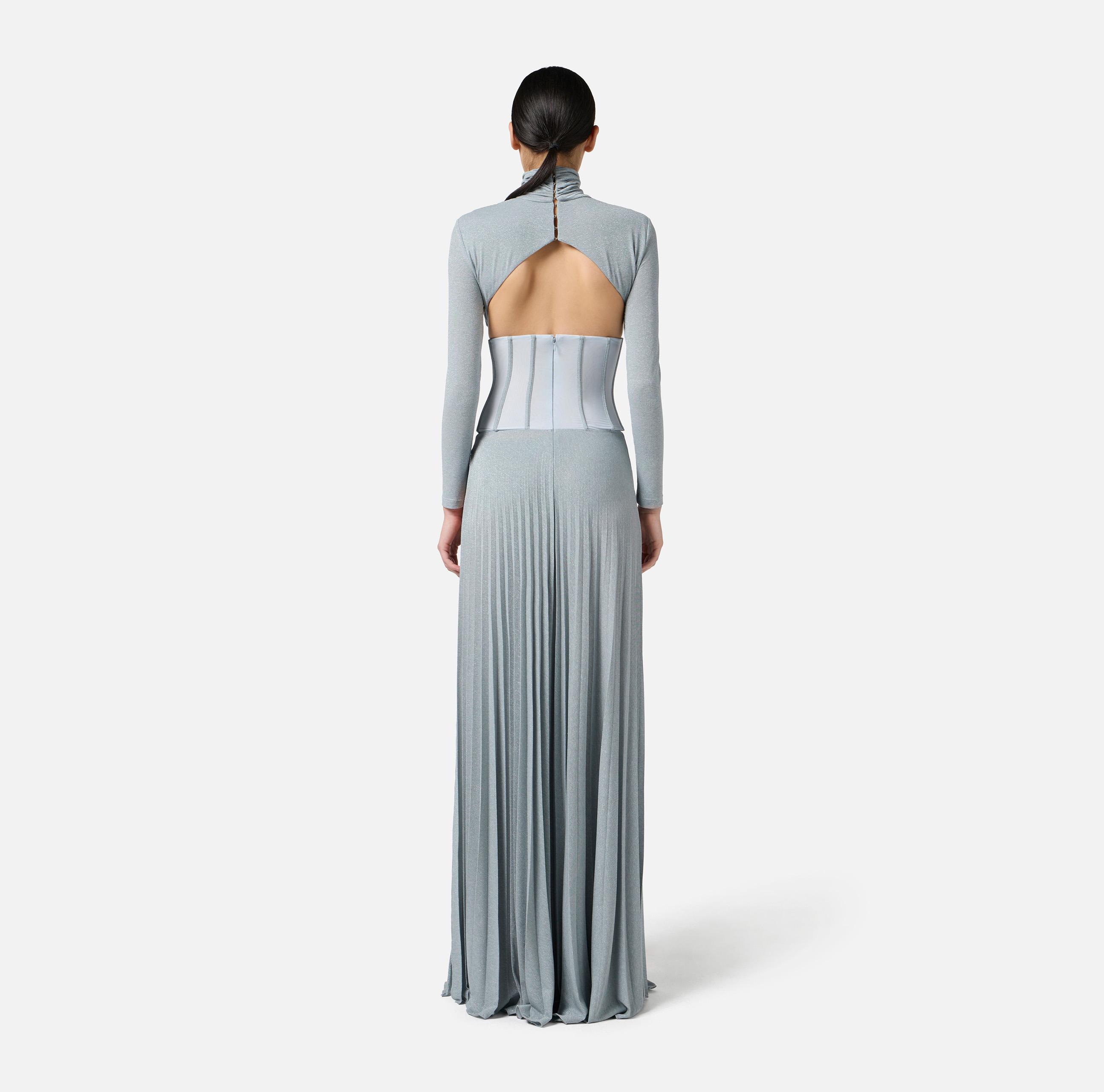 Red Carpet lurex jersey dress | Elisabetta Franchi
