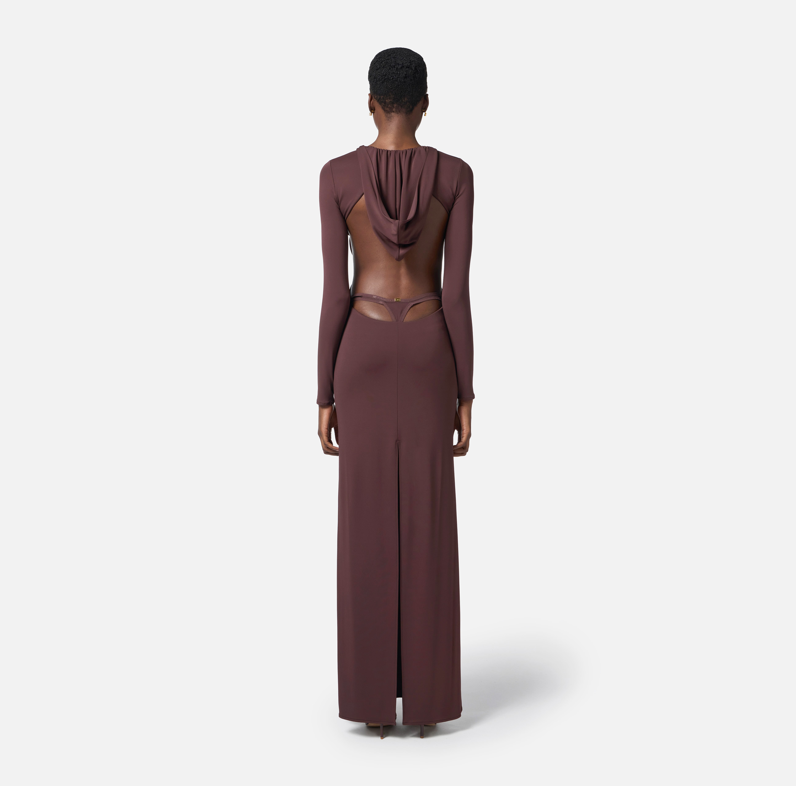 オールインワン・サロペット Elisabetta Franchi Red Carpet Cedar Dress ELISABETTA FRANCHI Red carpet one-shoulder dress in lurex