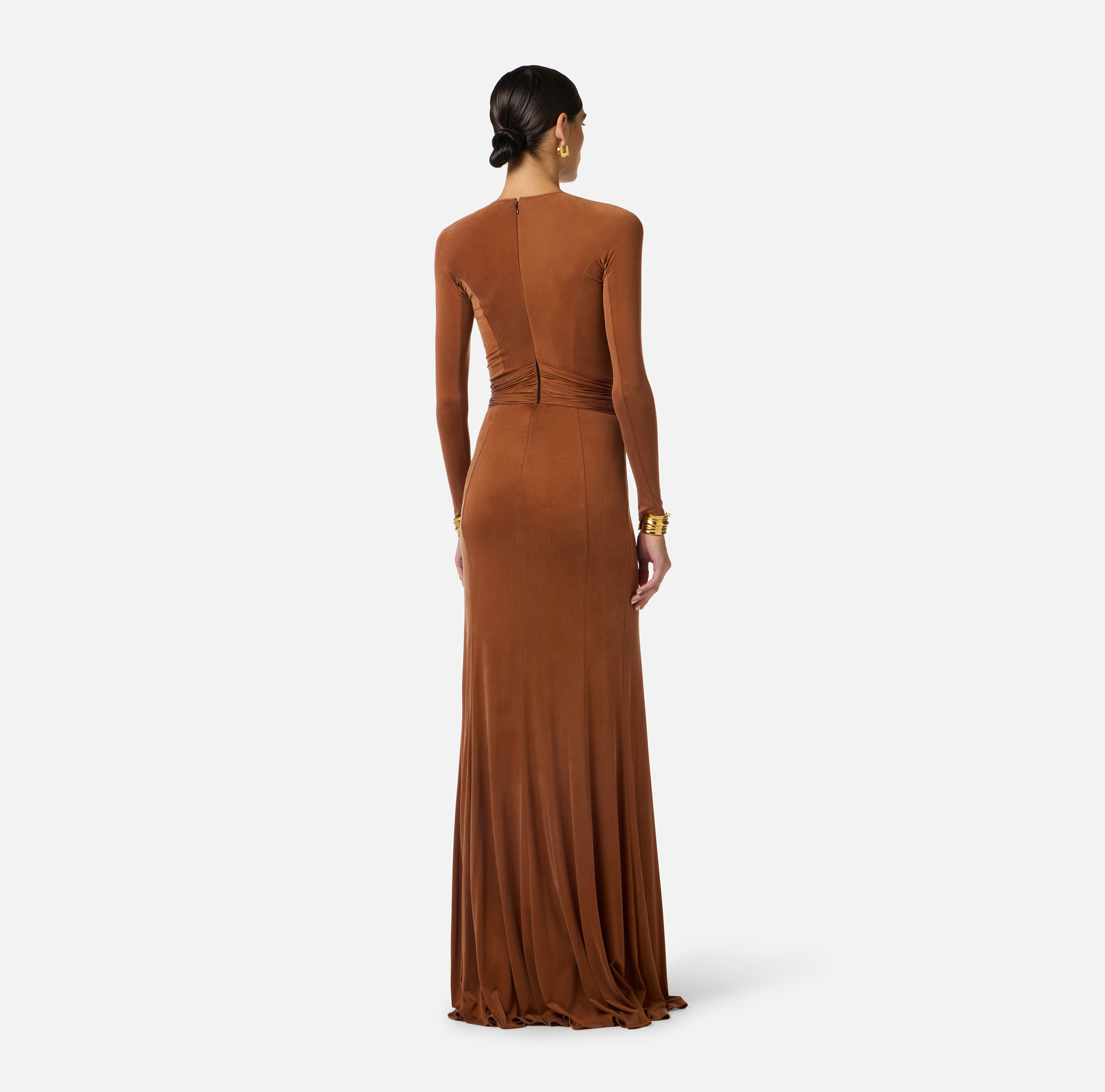 Elisabetta Franchi ロングドレス　40 Elisabetta Franchi レディースワンピース | GIGLIO.COM