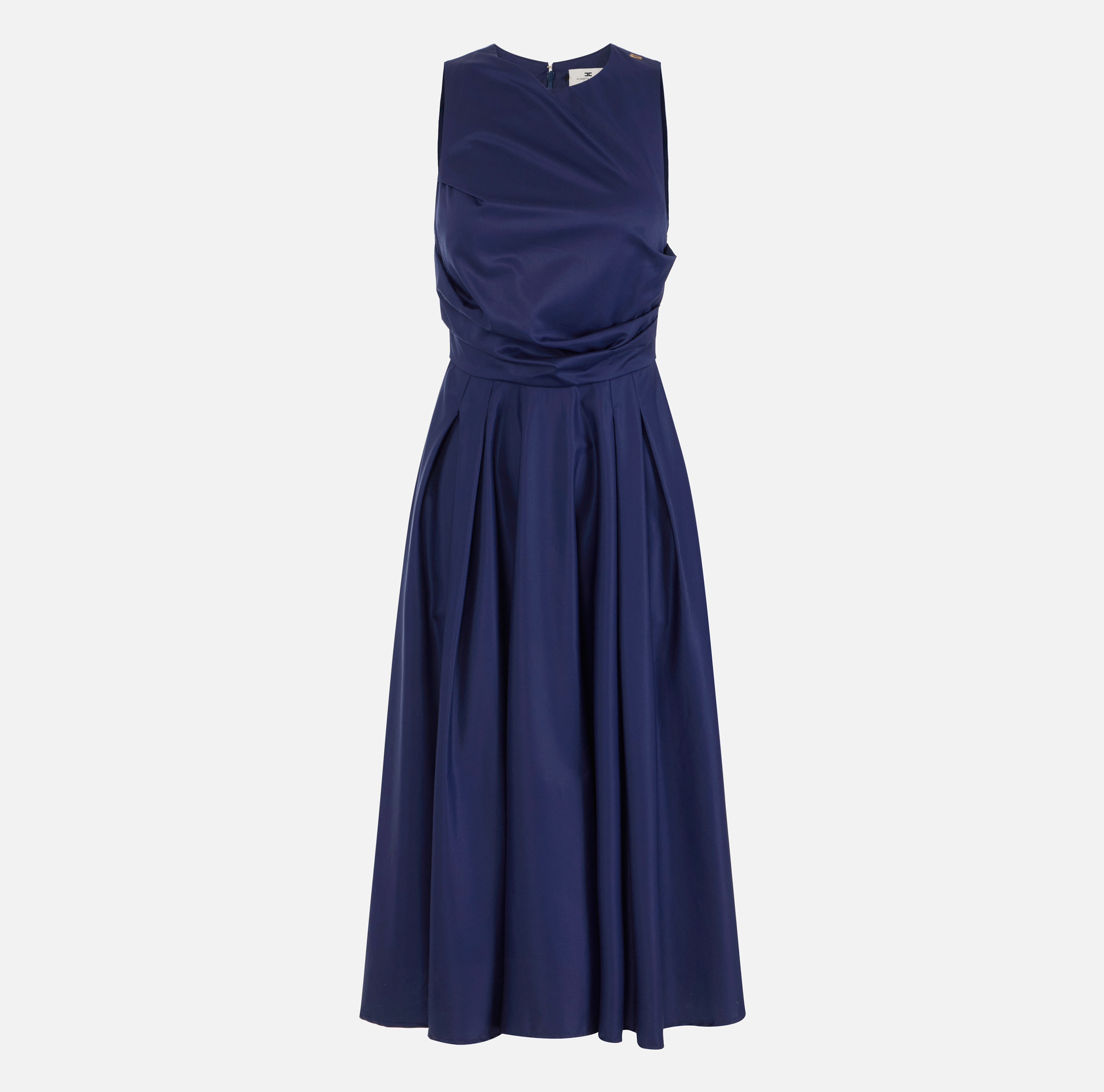 パーティードレス ELISABETTA FRANCHI AB70951E2360 Dresses ELISABETTA FRANCHI BLACK FRINGED DRESS – FerrarisBoutique