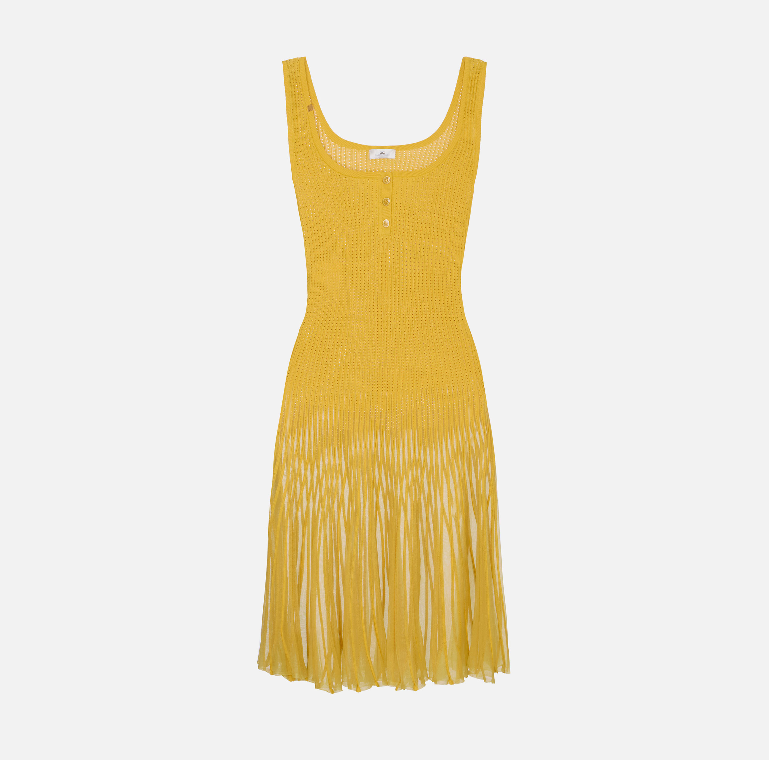 elisabetta franchi pleated dress Dress Sky blue Elisabetta Franchi