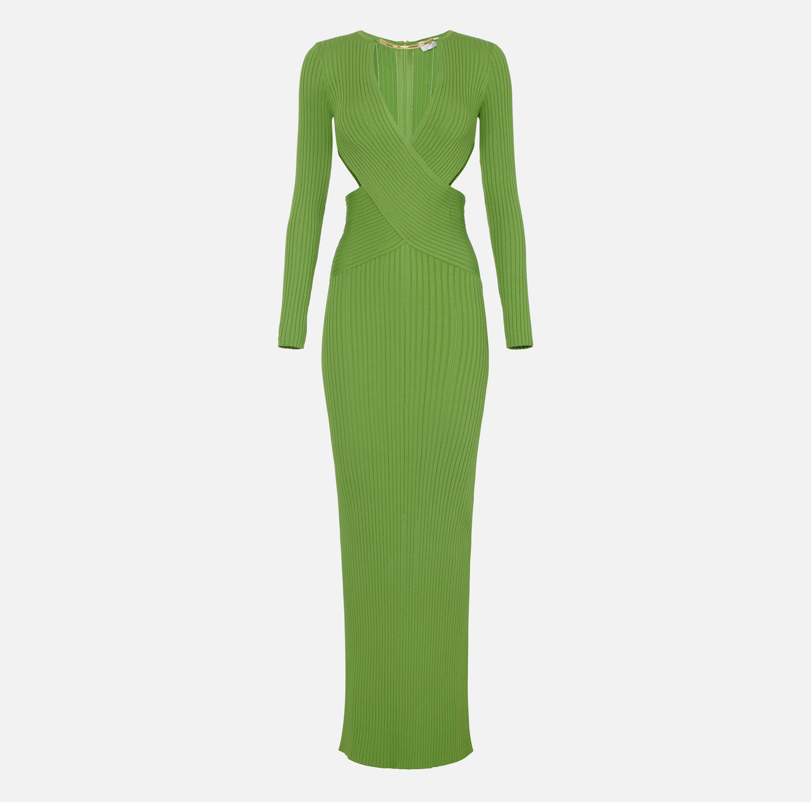 Elisabetta franchi ワンピース Red Carpet dress in openwork knit fabric with jewel detail