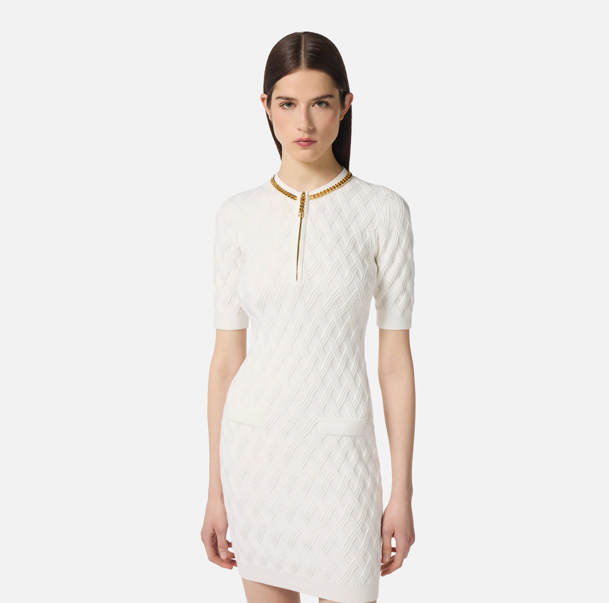 スーツ・フォーマル・ドレス Elisabetta franchi dress Dress Navy Elisabetta Franchi - Le Follie Shop