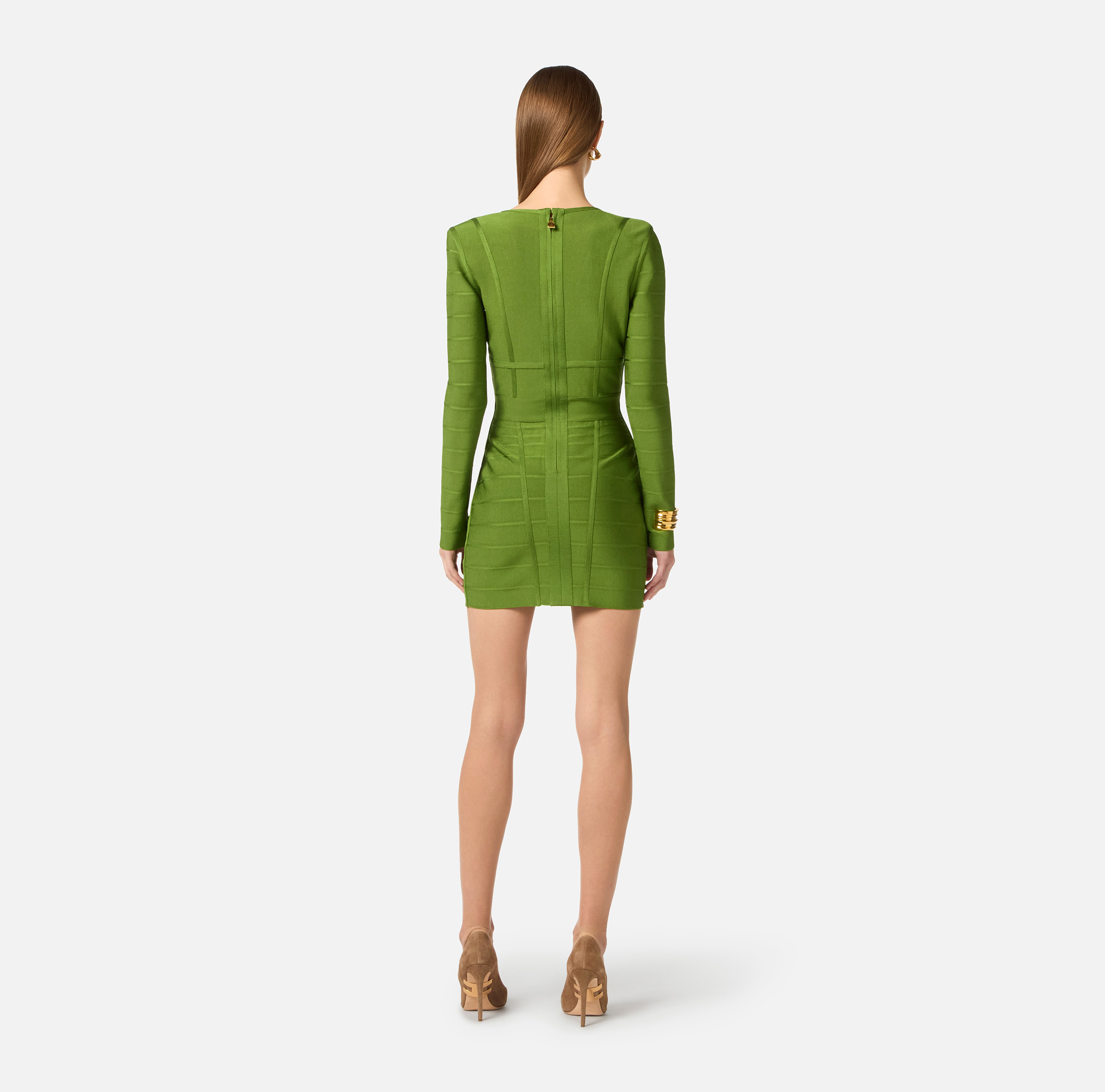 Mini dress in 3D knit fabric | Elisabetta Franchi