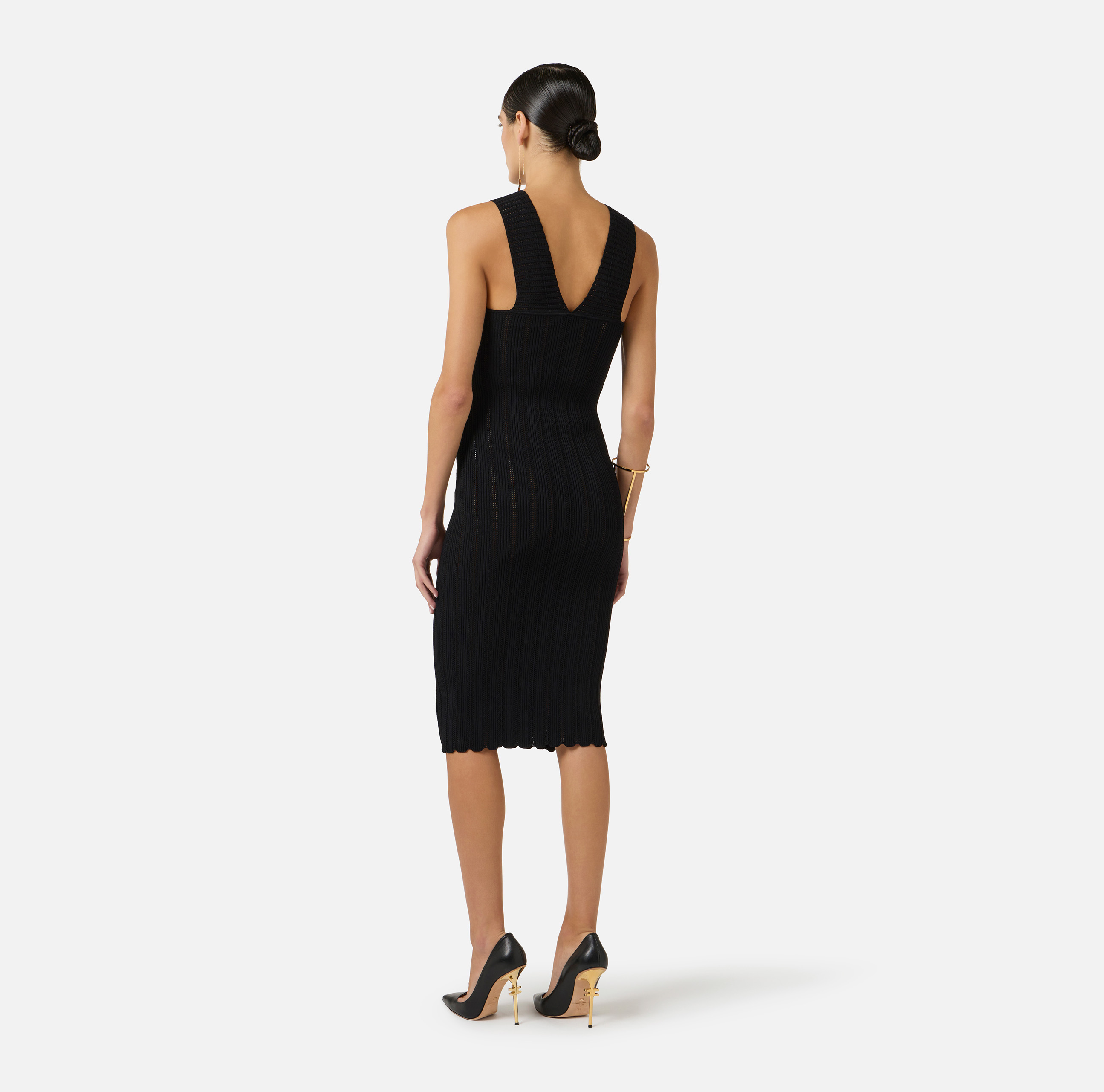 Knit openwork dress | Elisabetta Franchi