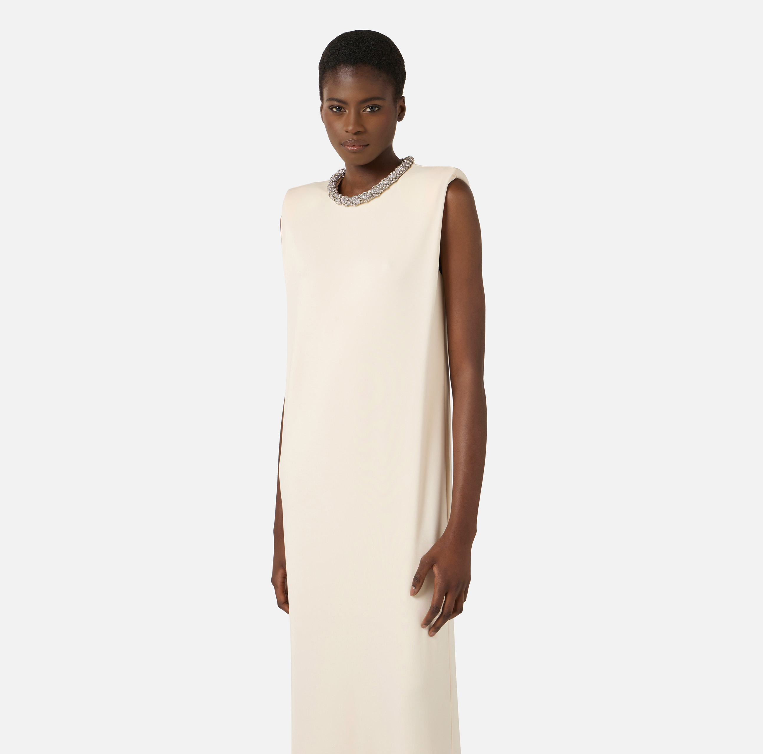 Red Carpet dress in crêpe jersey | Elisabetta Franchi