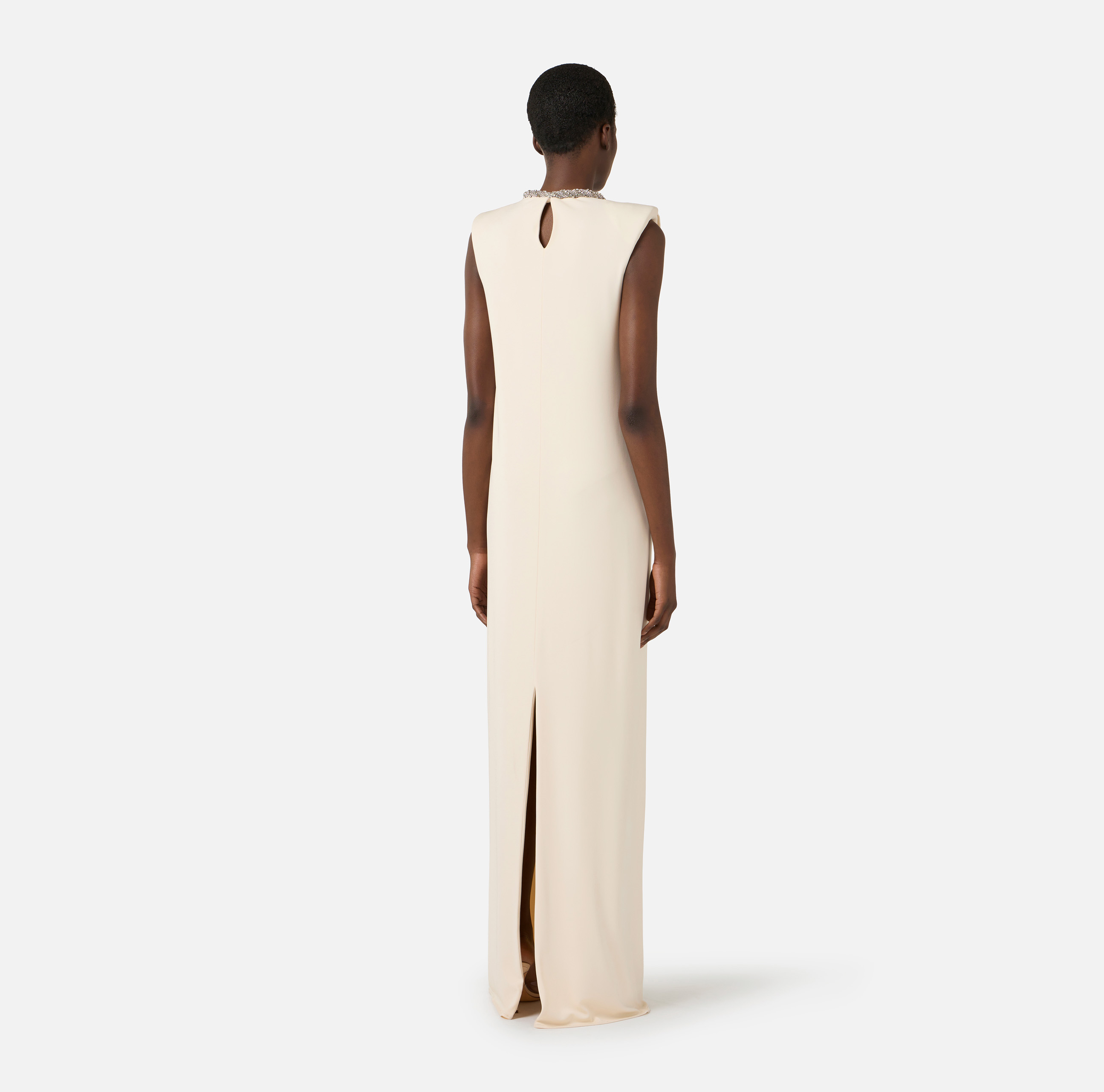 Red Carpet dress in crêpe jersey | Elisabetta Franchi