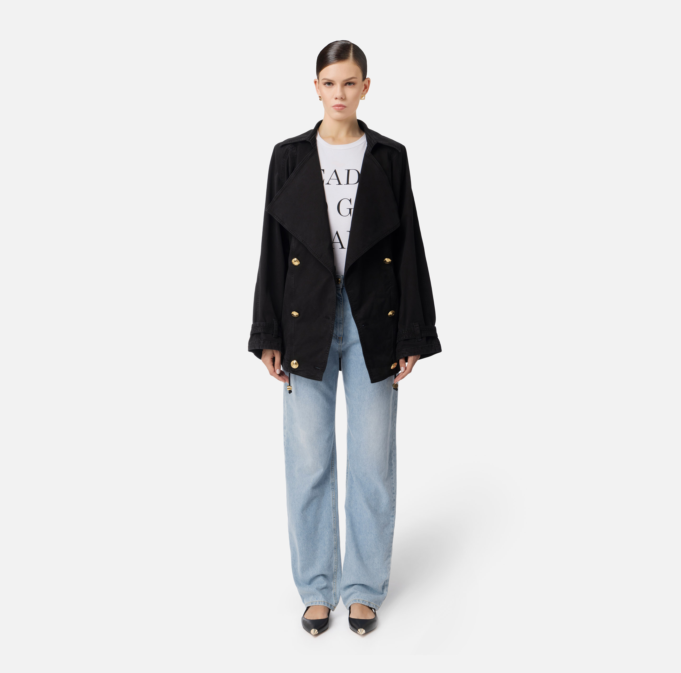 Women's Outerwear by Elisabetta Franchi: gilet, coats, down