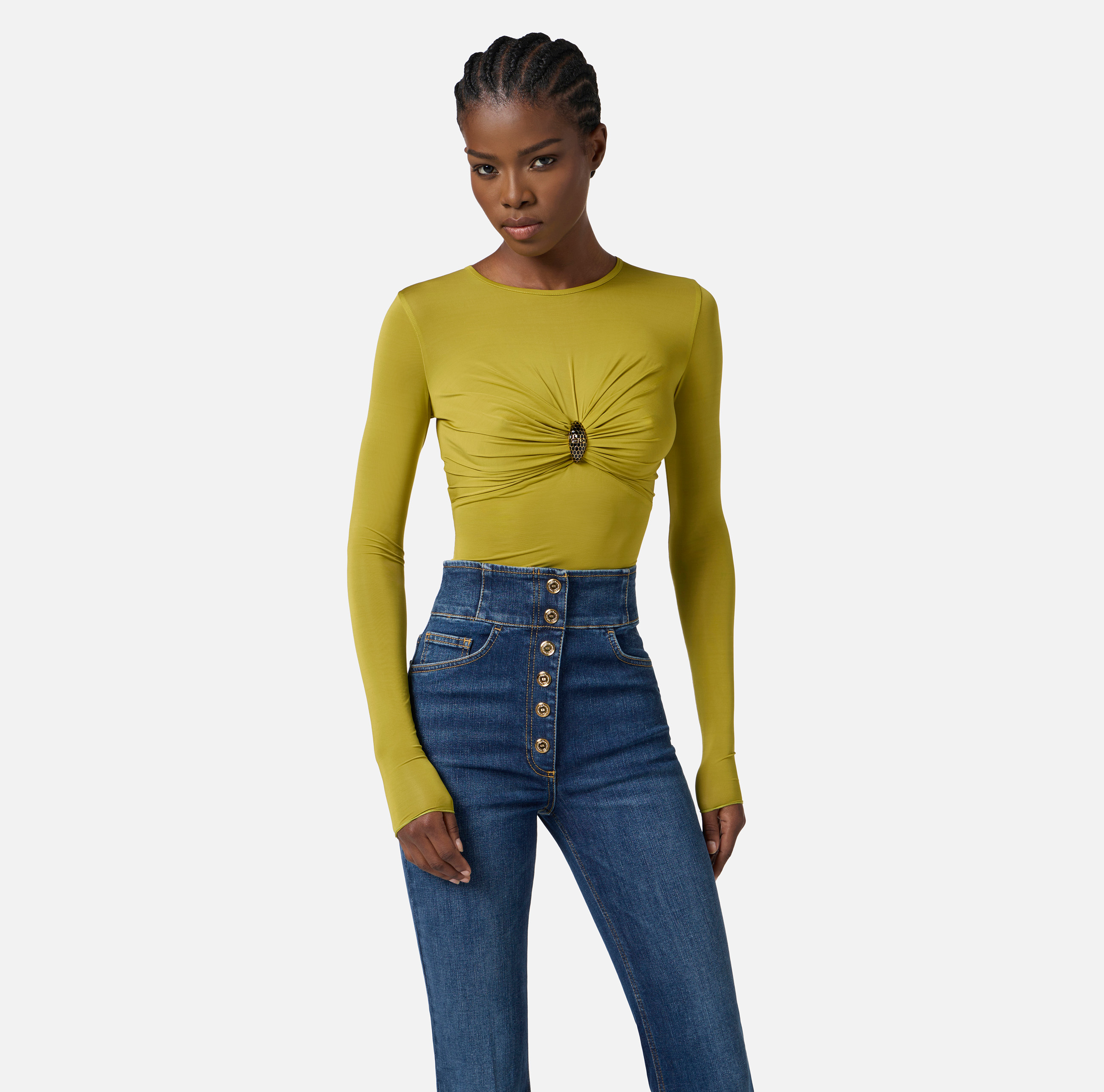 Eleganckie topy i t-shirty damskie | Elisabetta Franchi