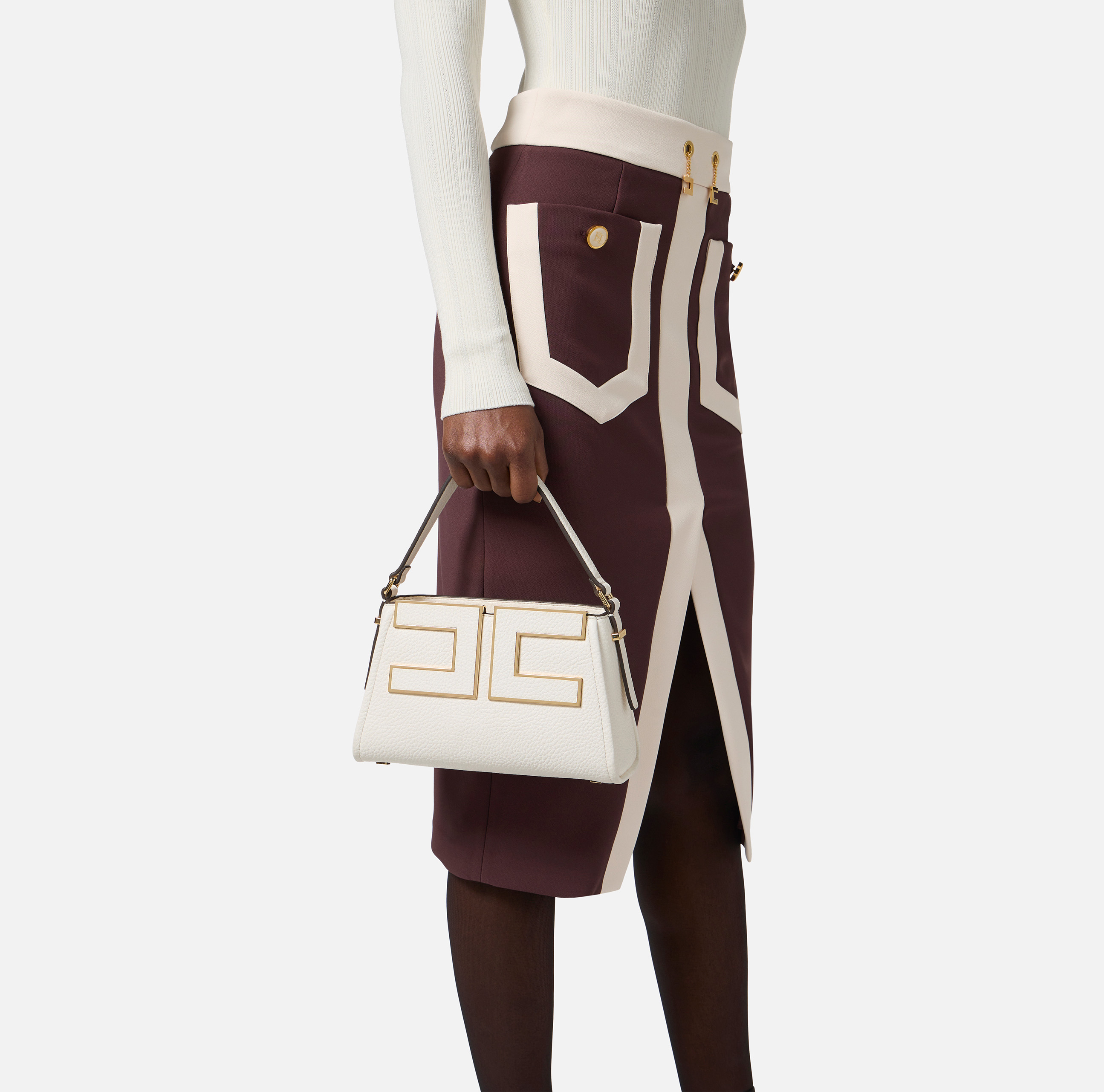 ショルダーバッグ・ポシェット ELISABETTA FRANCHI FW25 BORSA (BS36A56E2 DZ9) Elisabetta Franchi Shoulder Bags for Women - Shop on FARFETCH