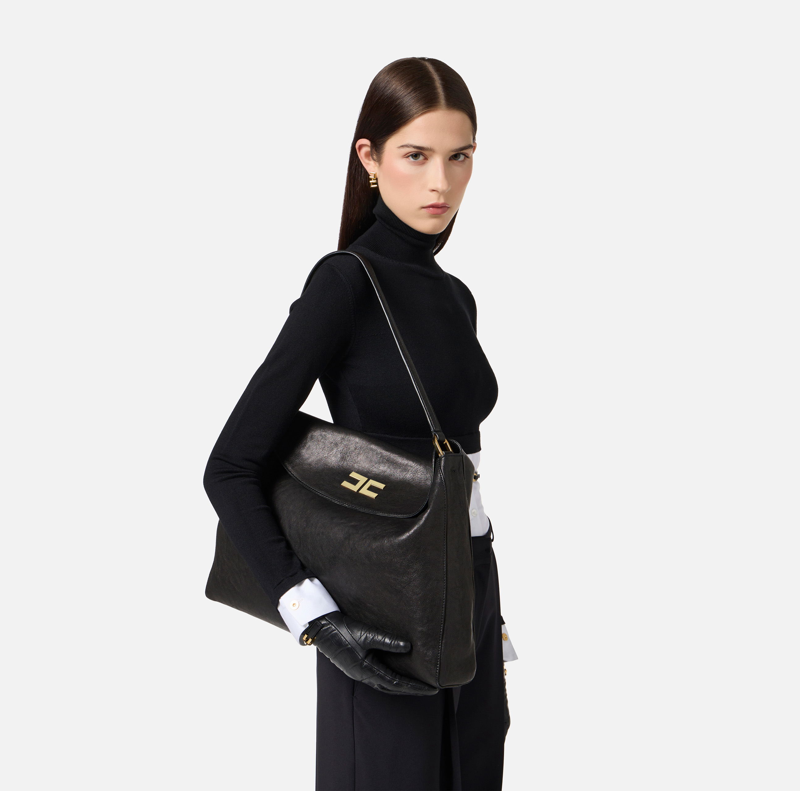 Avenue Bag Large Hobo | Elisabetta Franchi