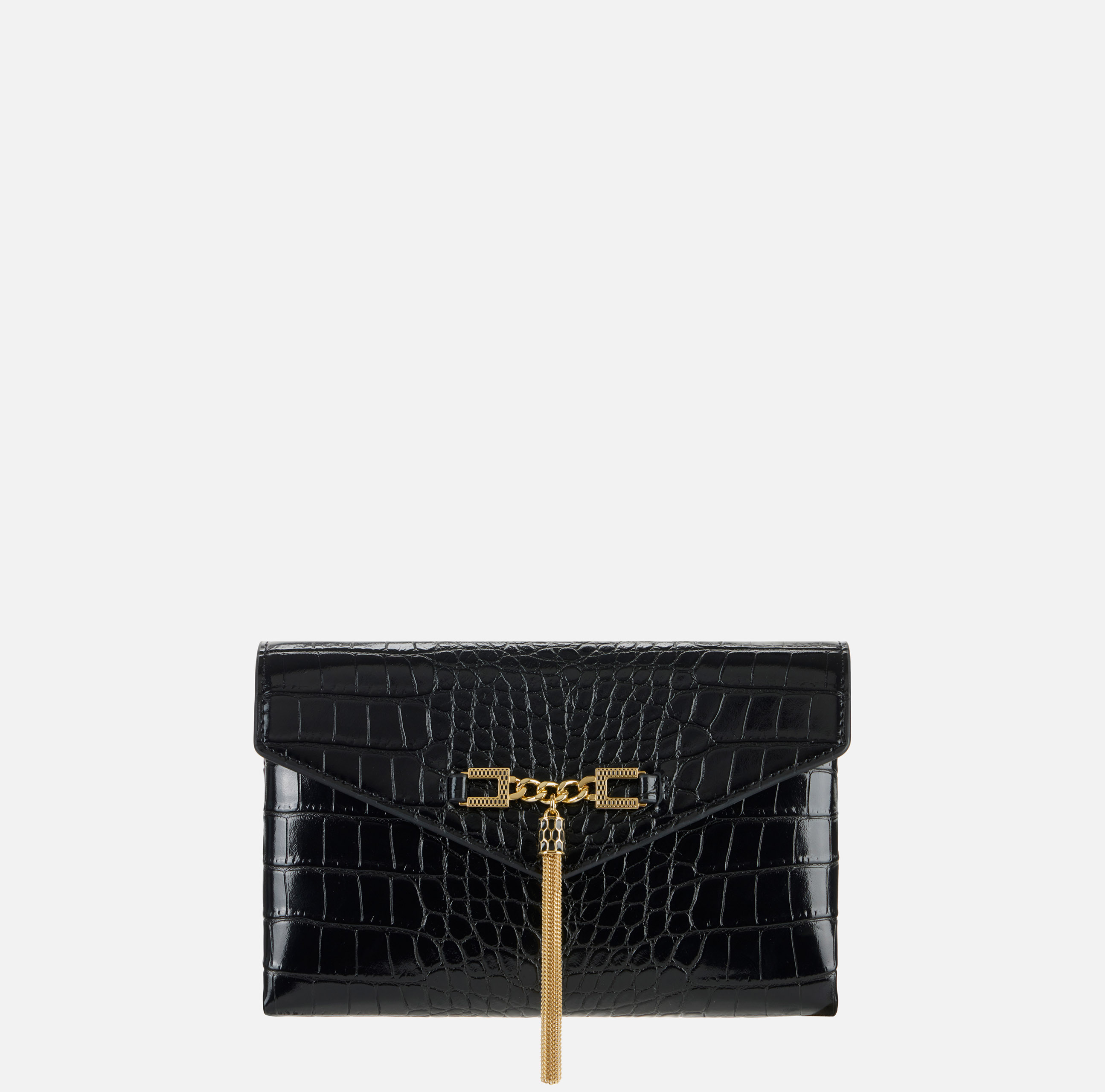 Shoulder bag with groumette chain | Elisabetta Franchi