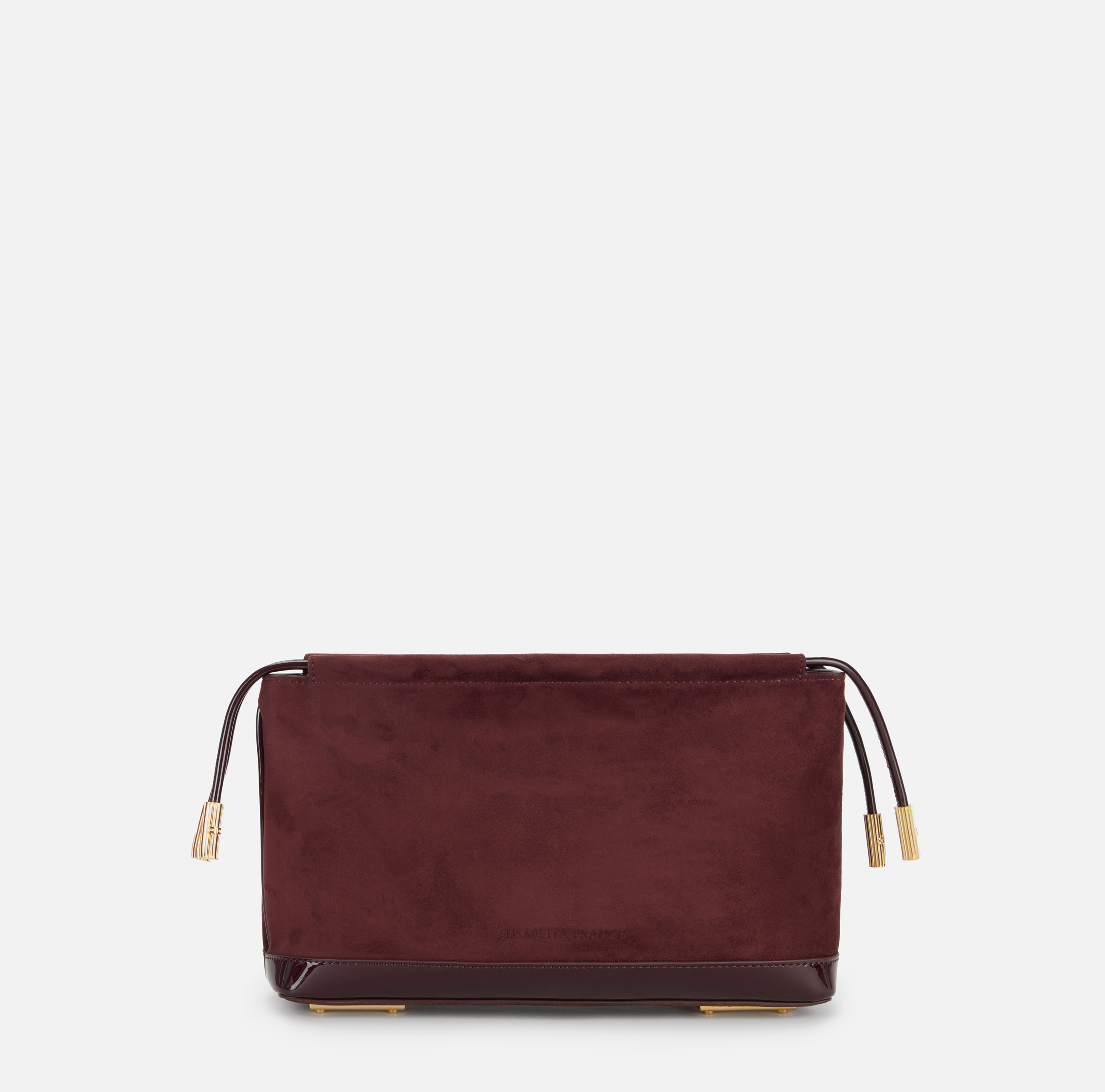 Pouch in pelle scamosciata Elisabetta Franchi