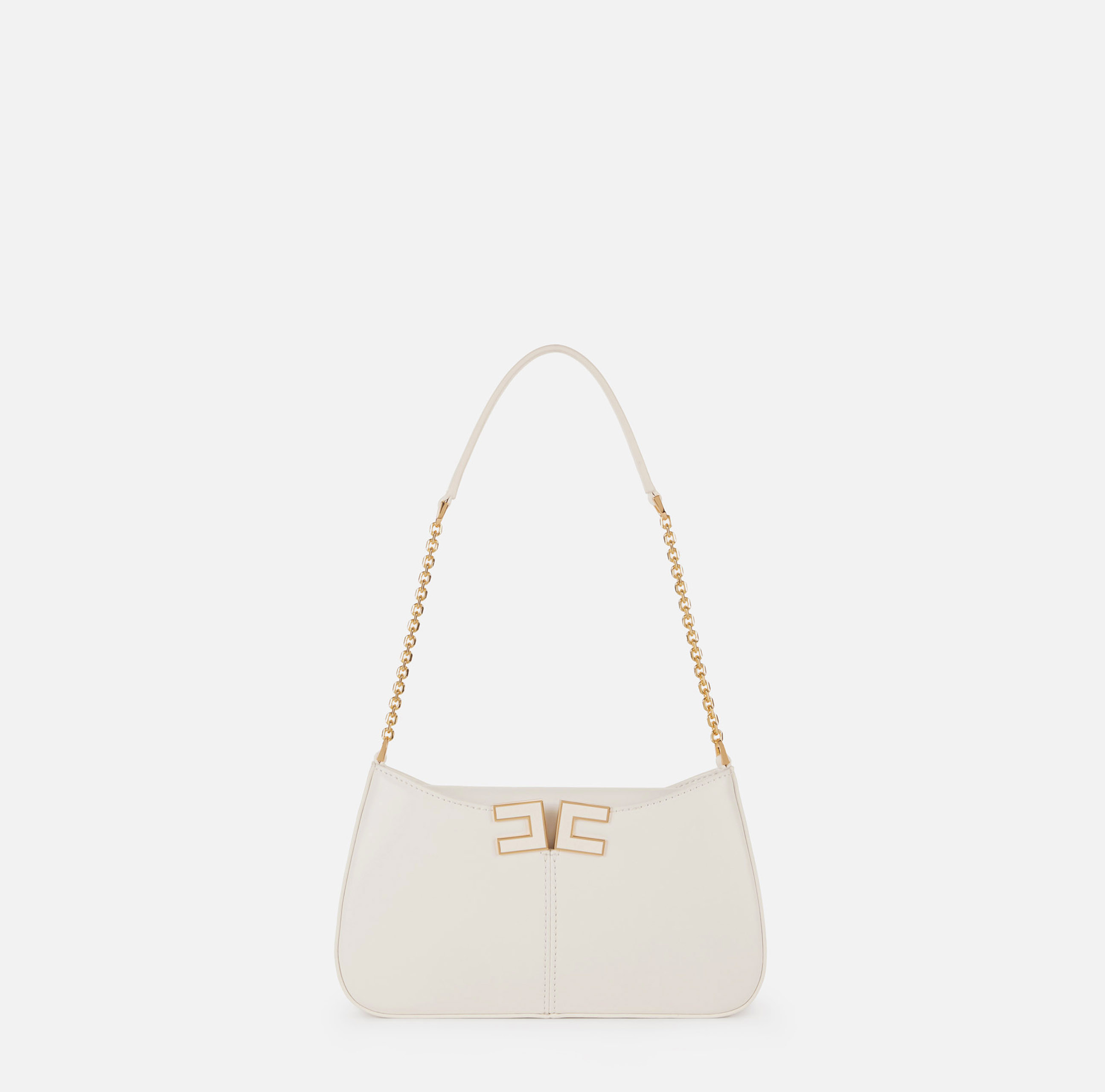 Over-the-shoulder bag with logo detail | Elisabetta Franchi