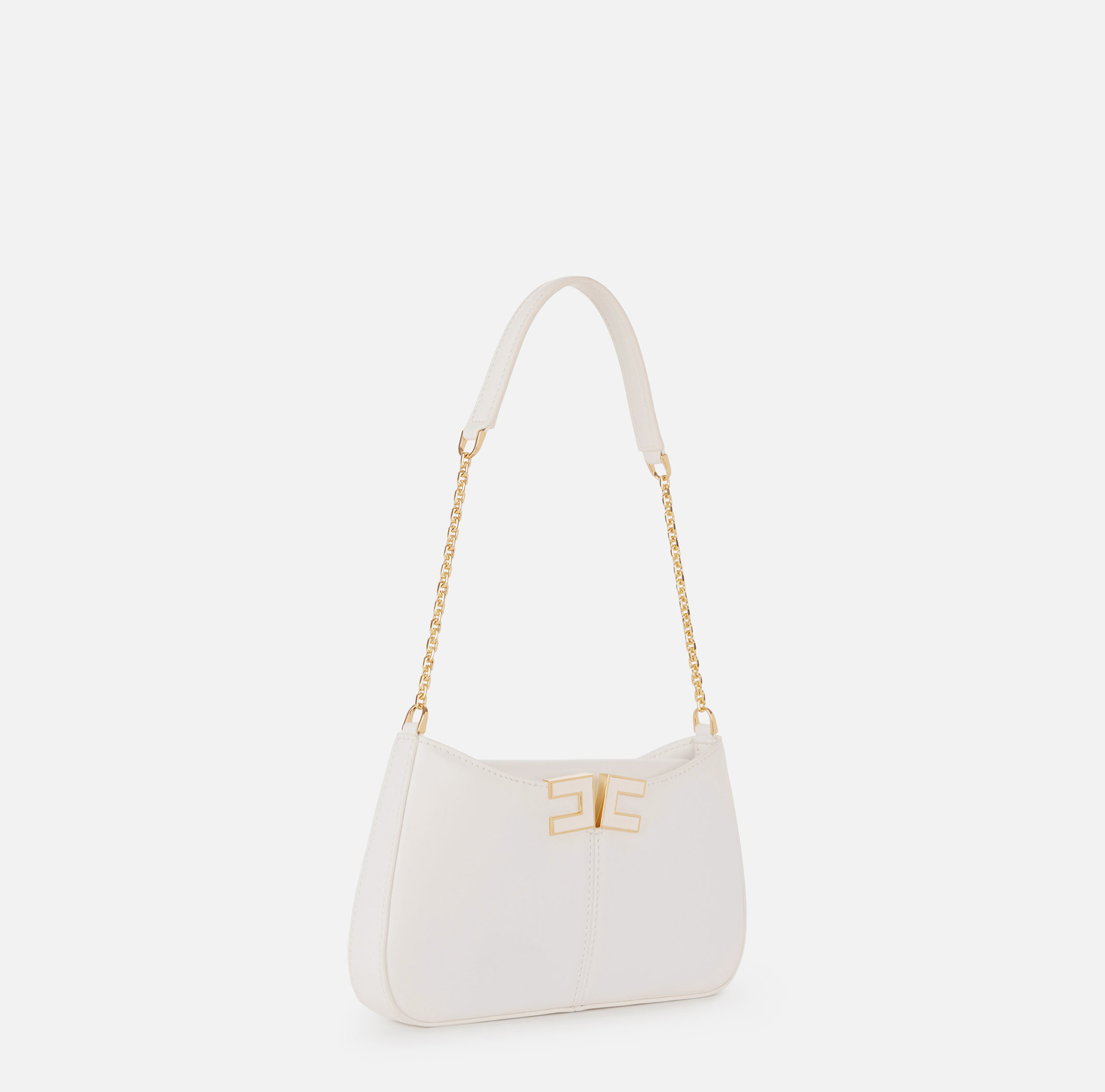 Over-the-shoulder bag with logo detail | Elisabetta Franchi