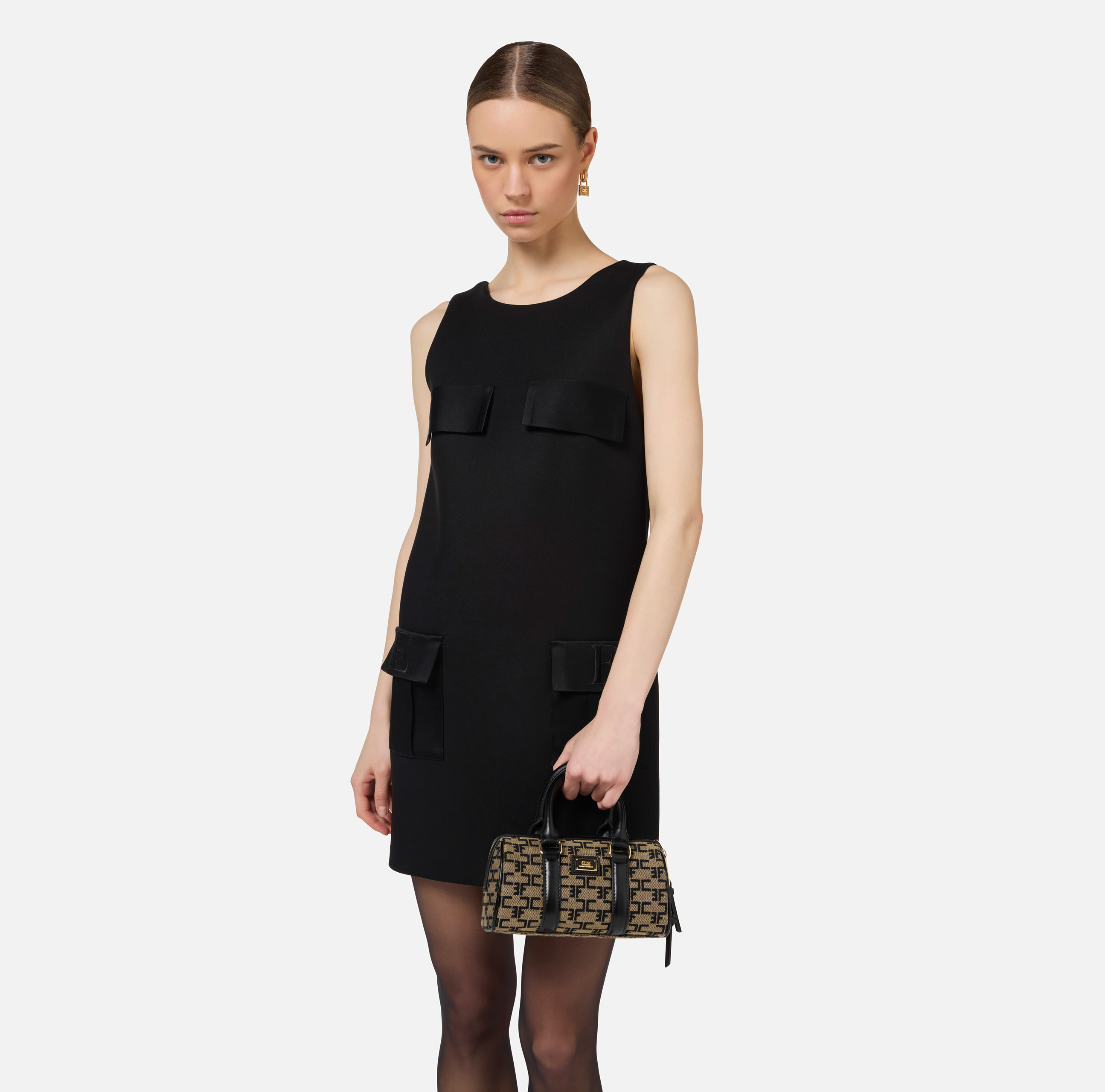 Mini Bauletto Monogram Travel | Elisabetta Franchi