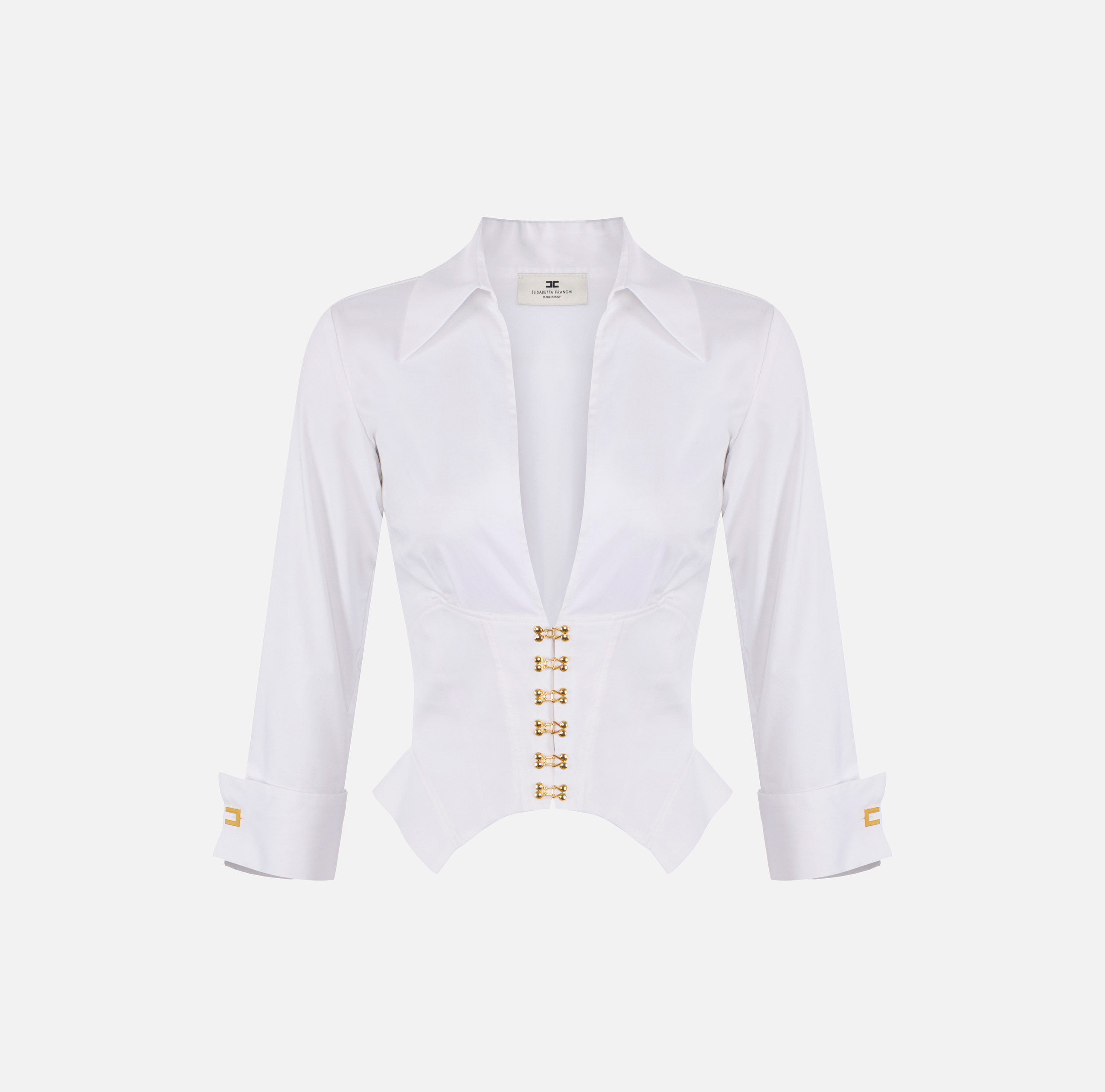 【ELISABETTA FRANCHI】コート オーバーサイズ コットン オーバーサイズ メルトンラグランスリーブロングトレンチコート