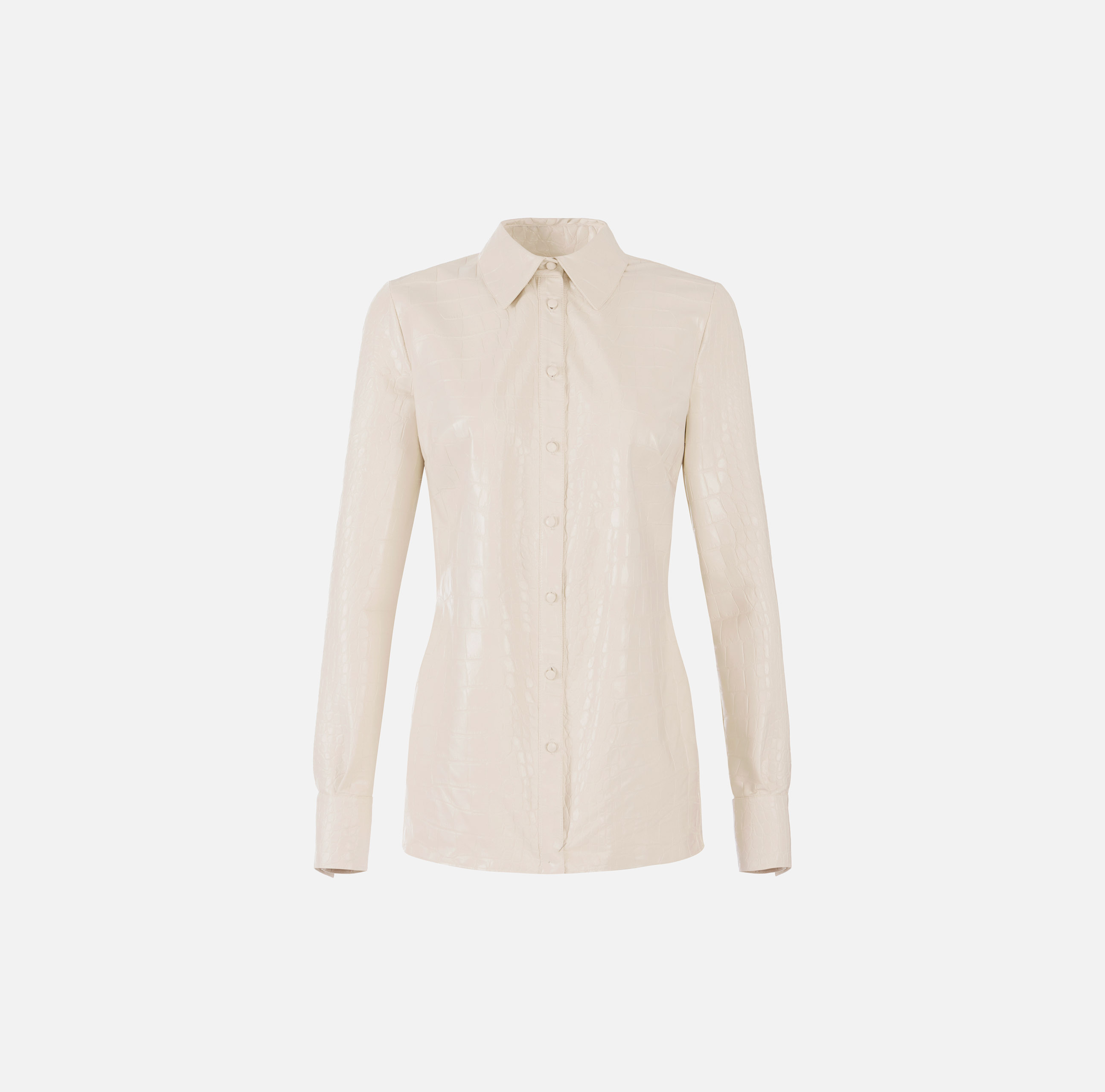 Shirt with crocodile print | Elisabetta Franchi