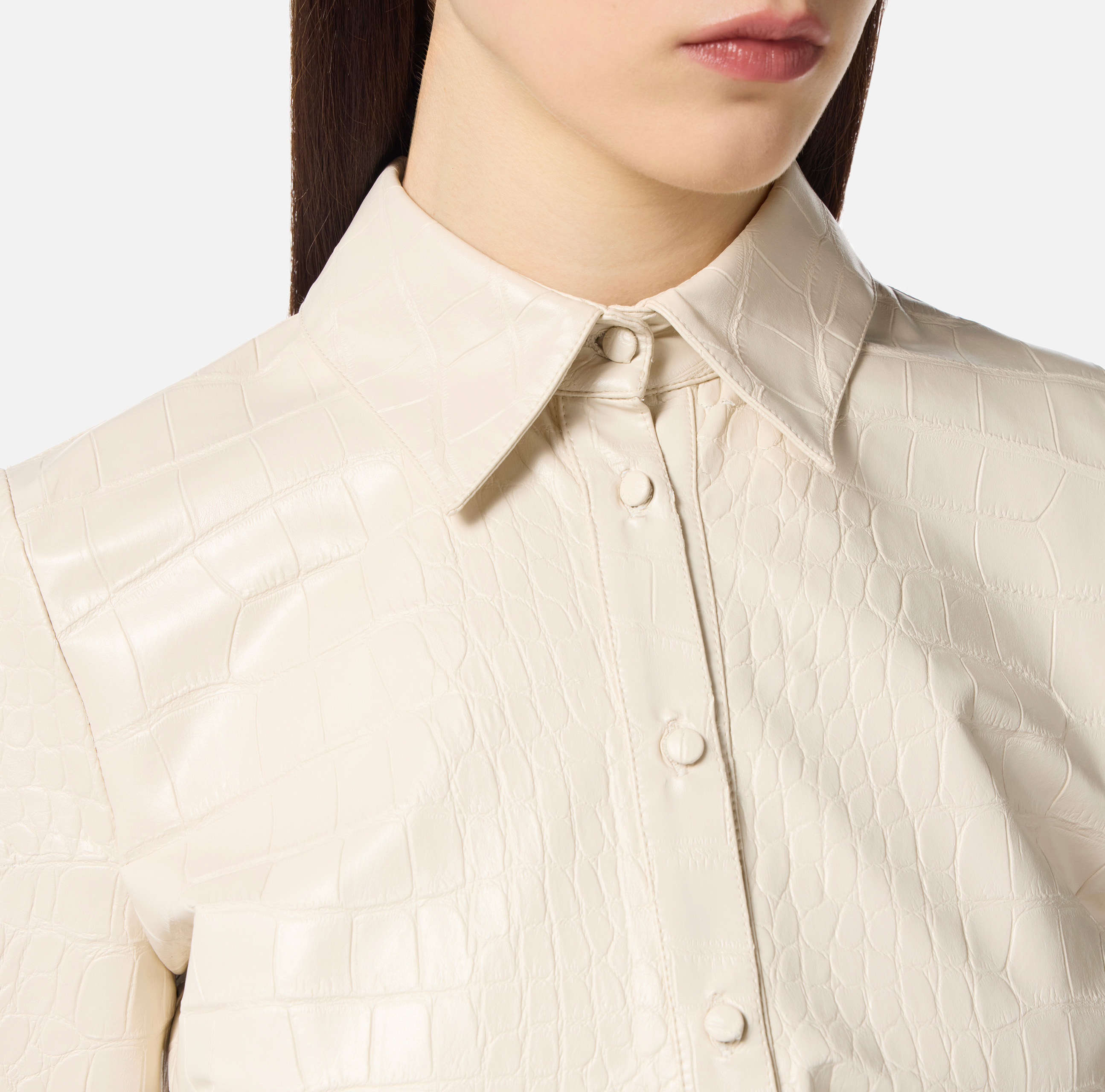 Shirt with crocodile print | Elisabetta Franchi