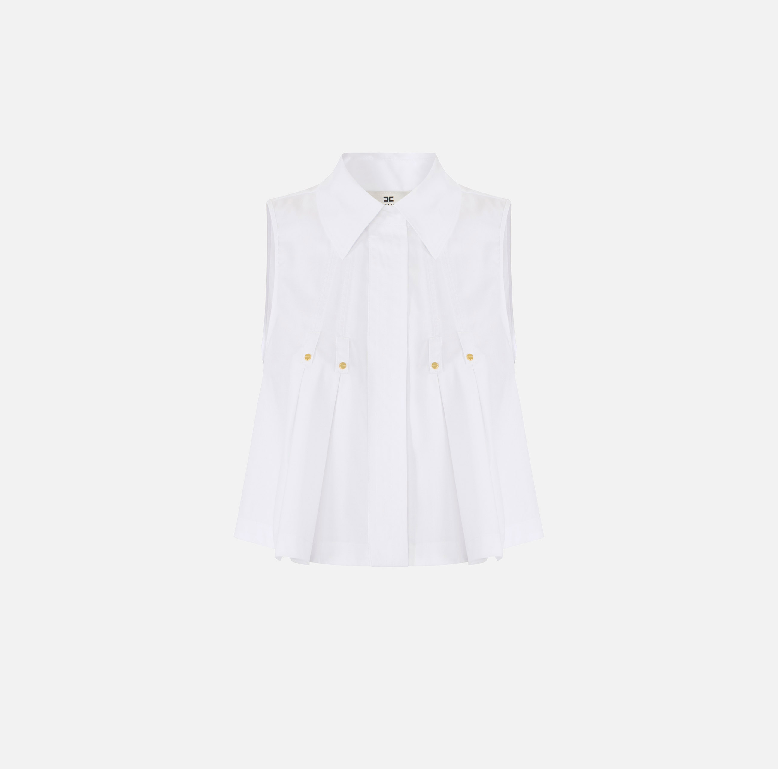 Cotton poplin shirt | Elisabetta Franchi