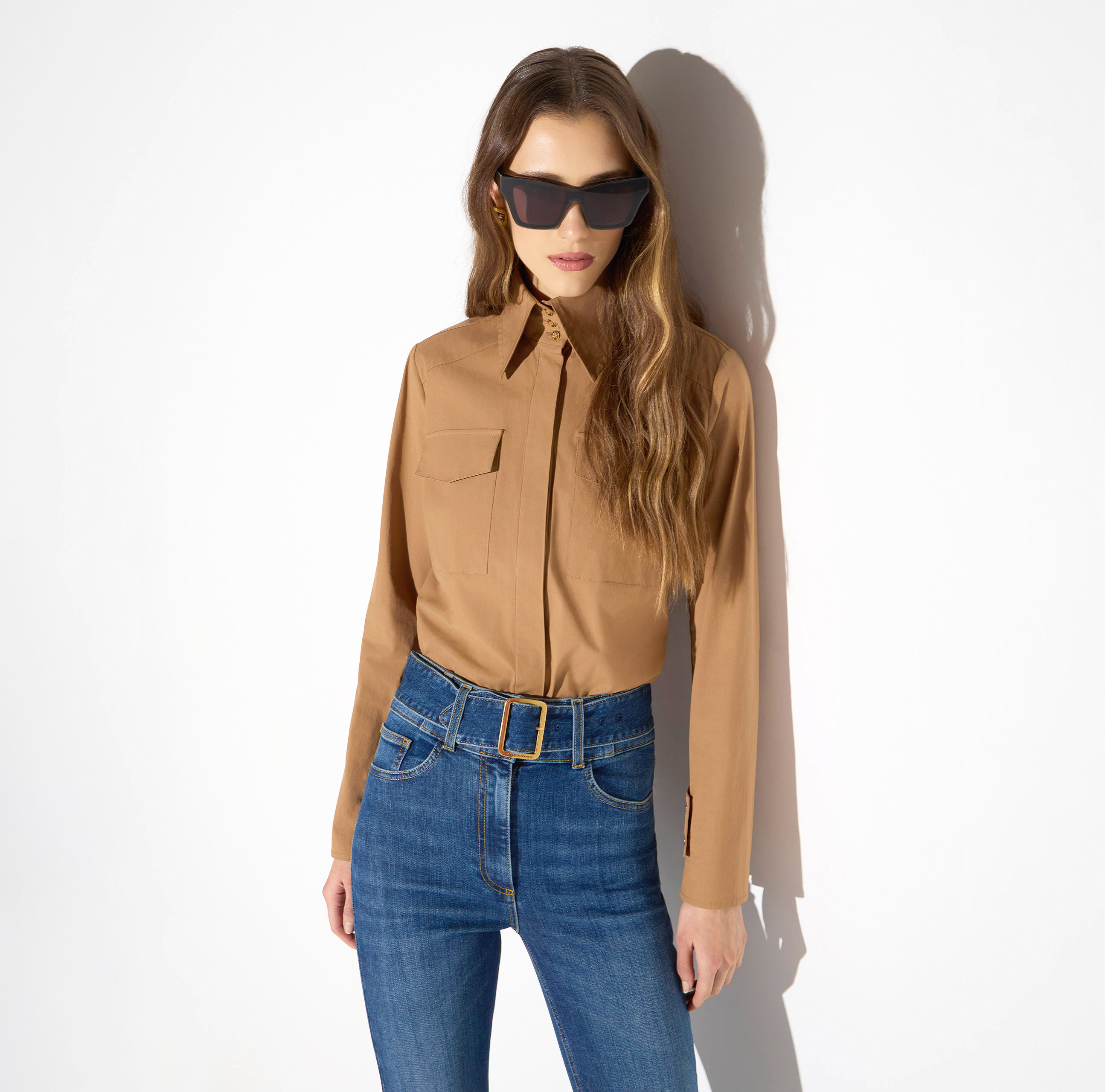 Elisabetta Franchi Women's Elegant Shirts | Buy them online