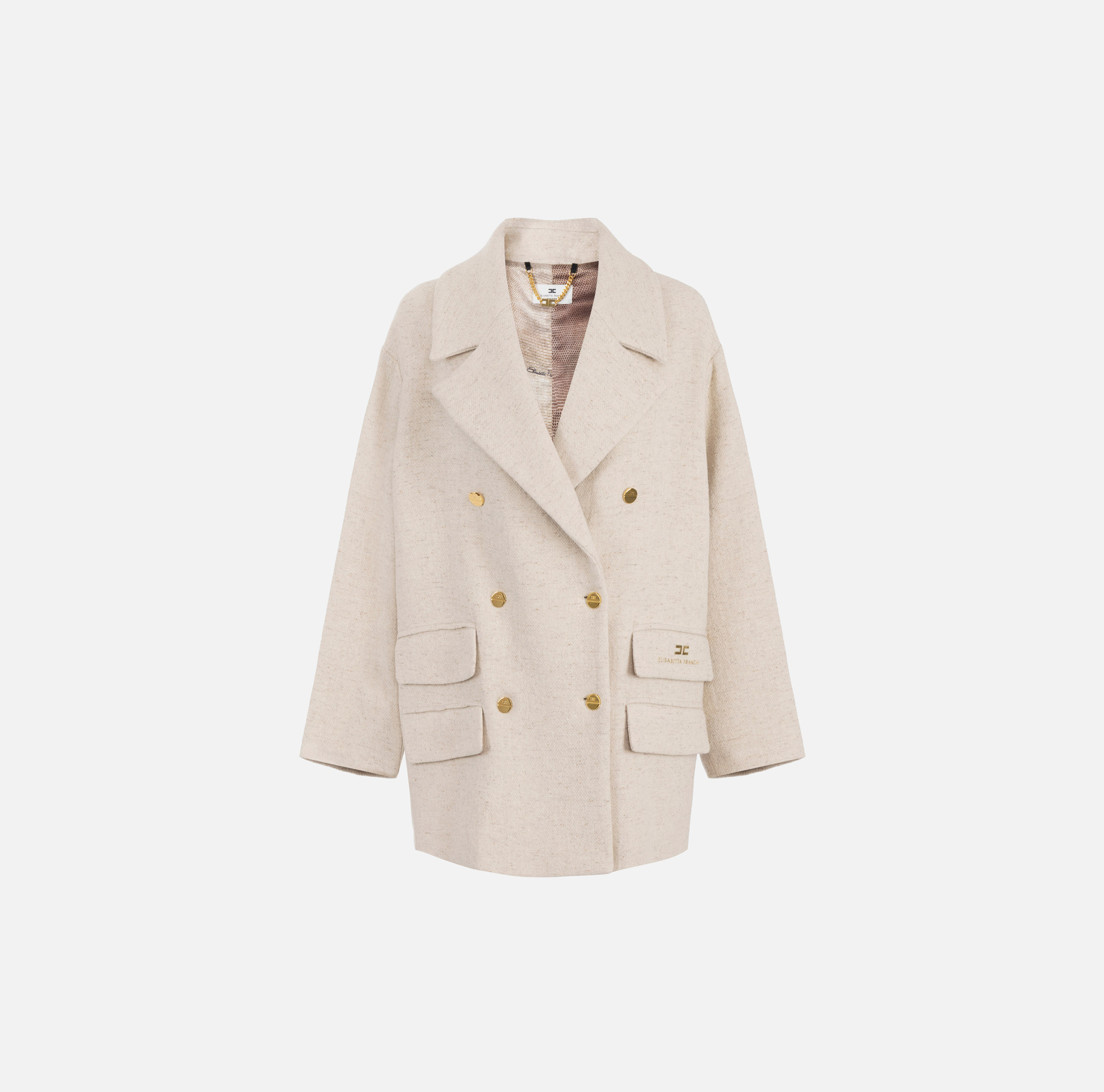 Women's Outerwear by Elisabetta Franchi: gilet, coats, down