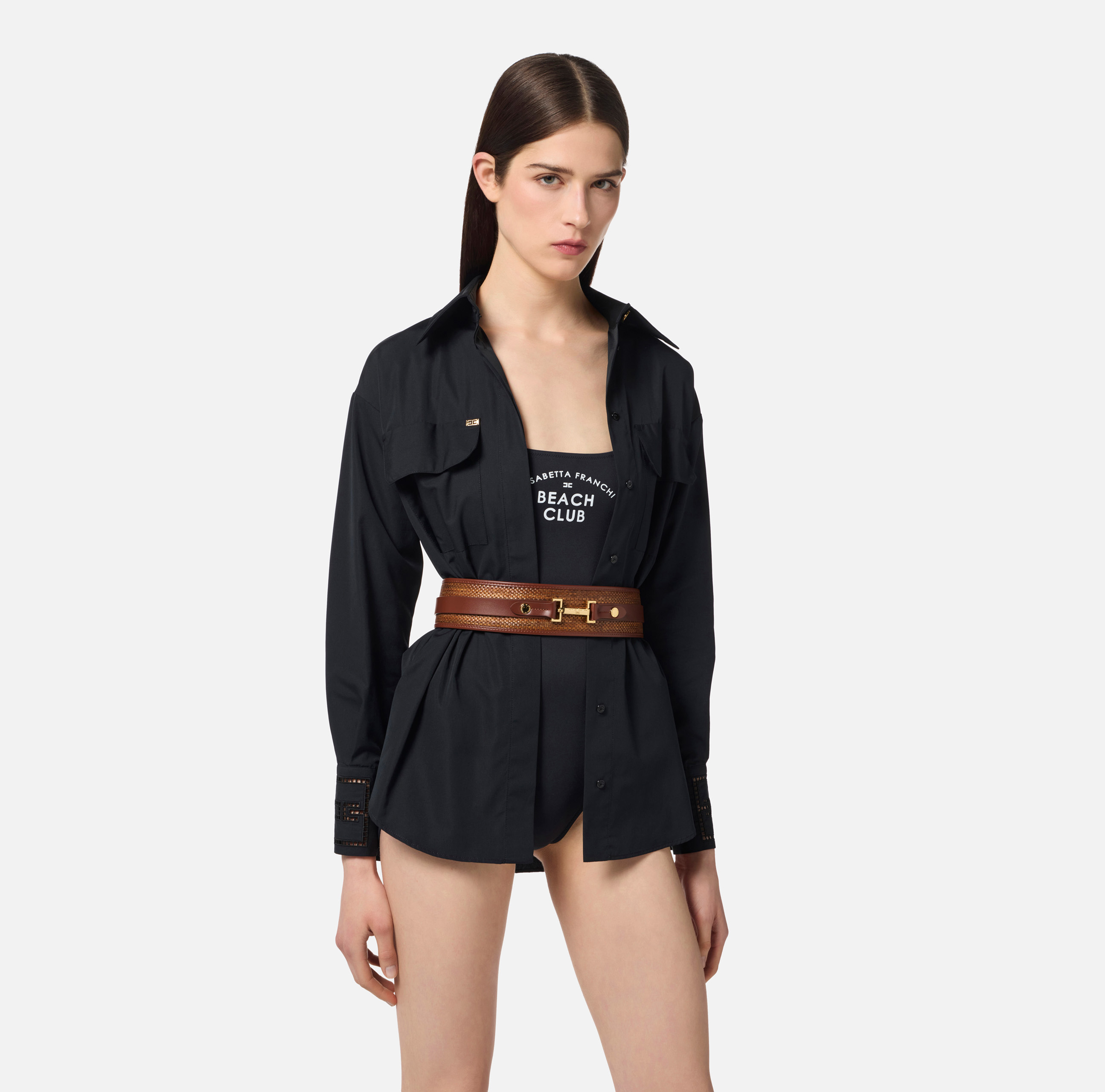 【Elisabetta Franchi】ジュエルロゴ入りラフィアベルト CT36S55E3_027_3_D.jpg