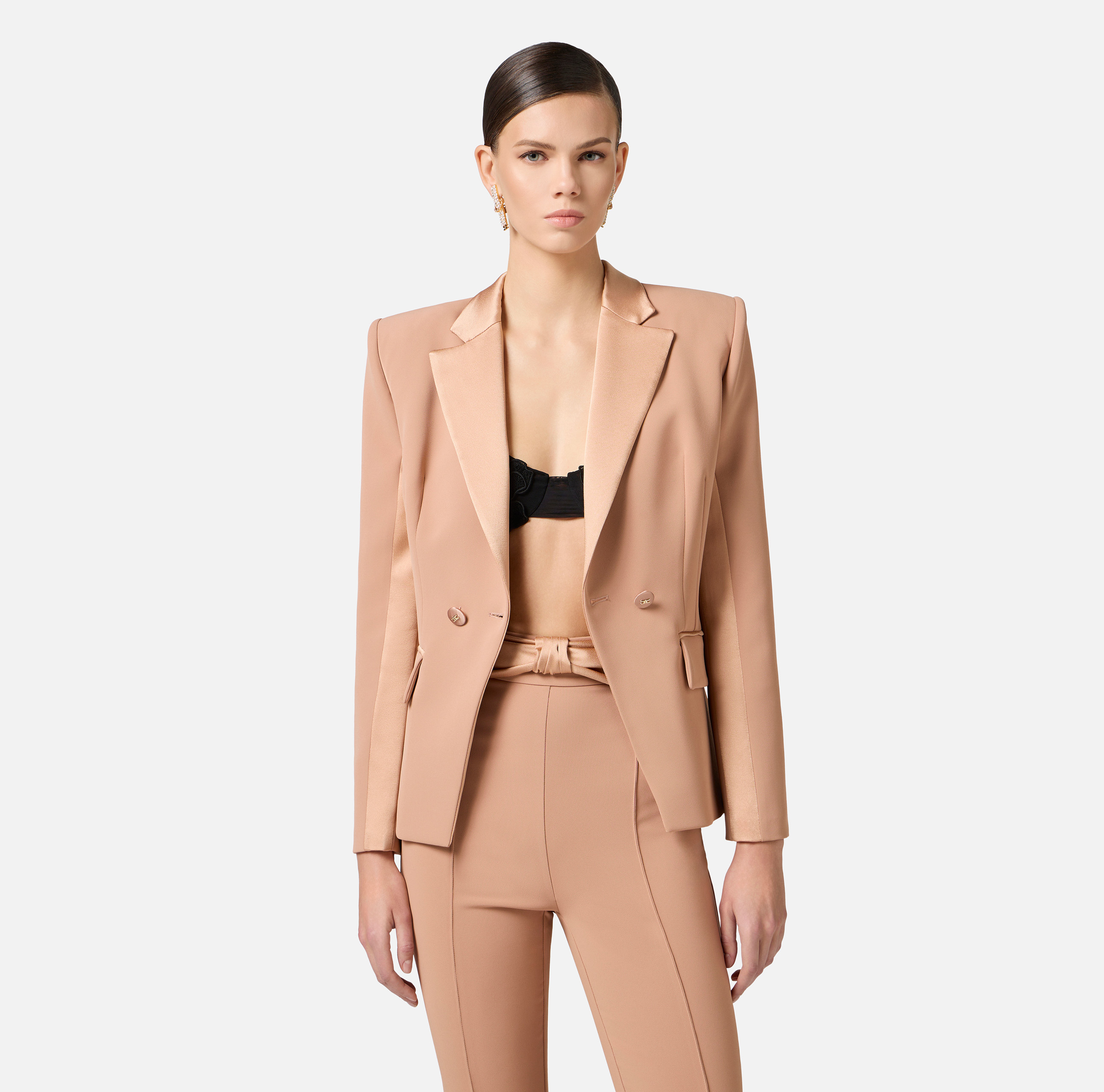 Elisabetta Franchi Women's Jackets | Buy at the online shop Elisabetta Franchi Women's Jackets | Buy at the online shop