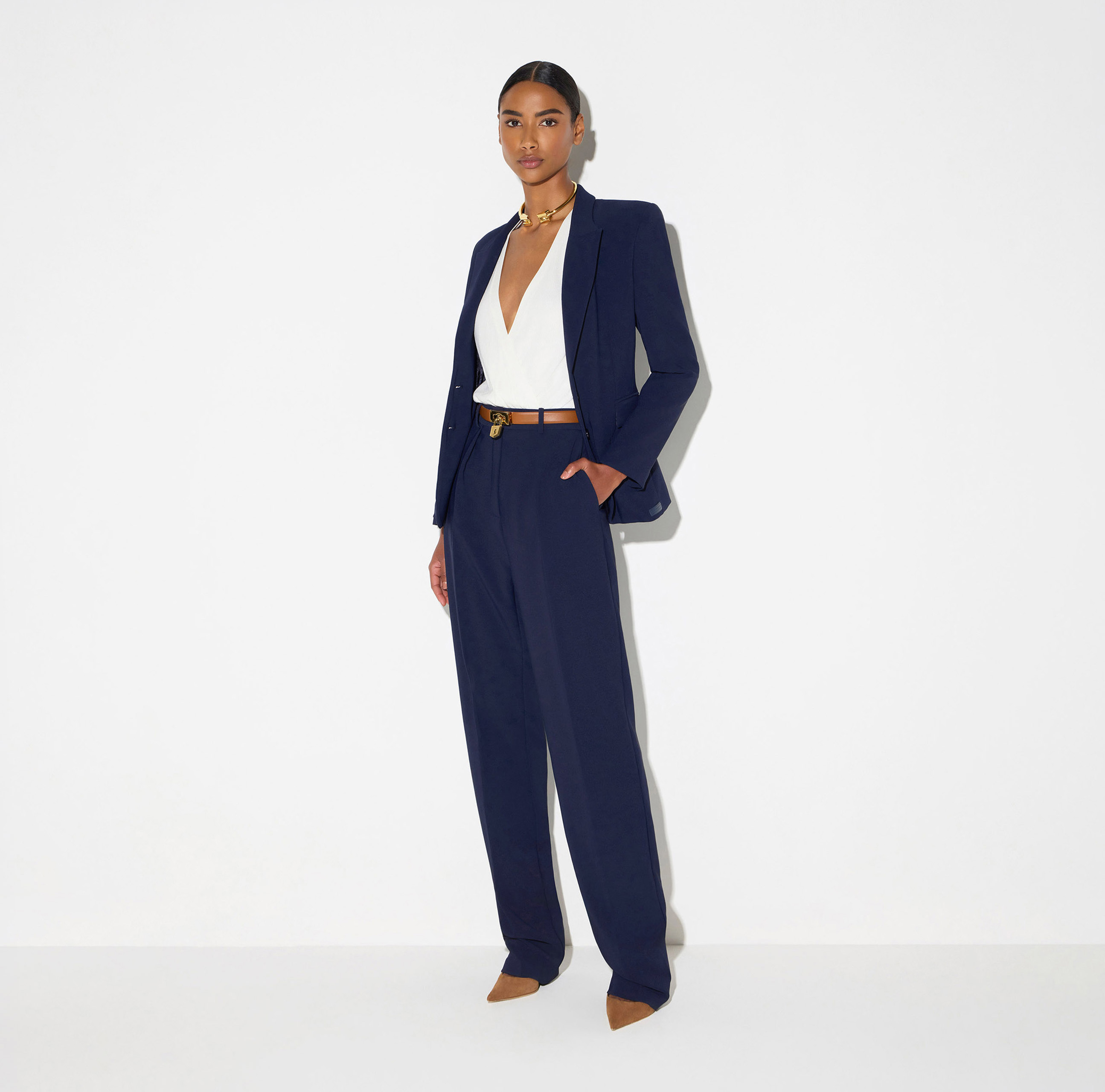 Jacket in lightweight crêpe | Elisabetta Franchi