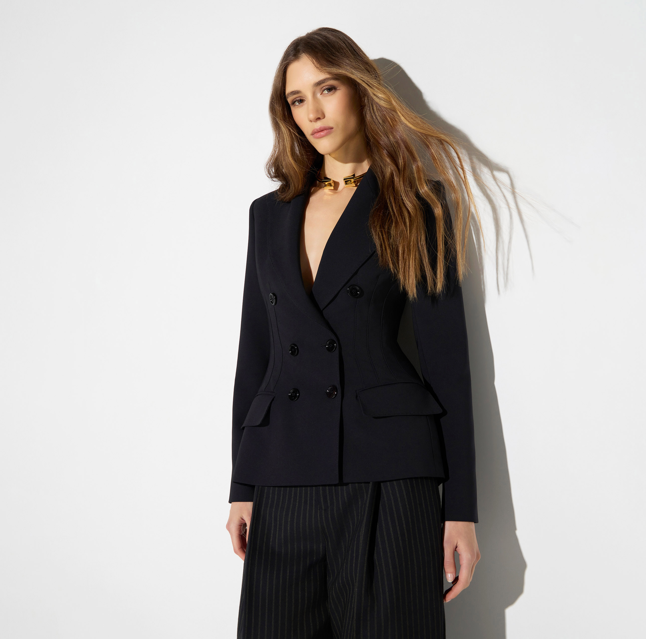 Jacket in lightweight crêpe | Elisabetta Franchi