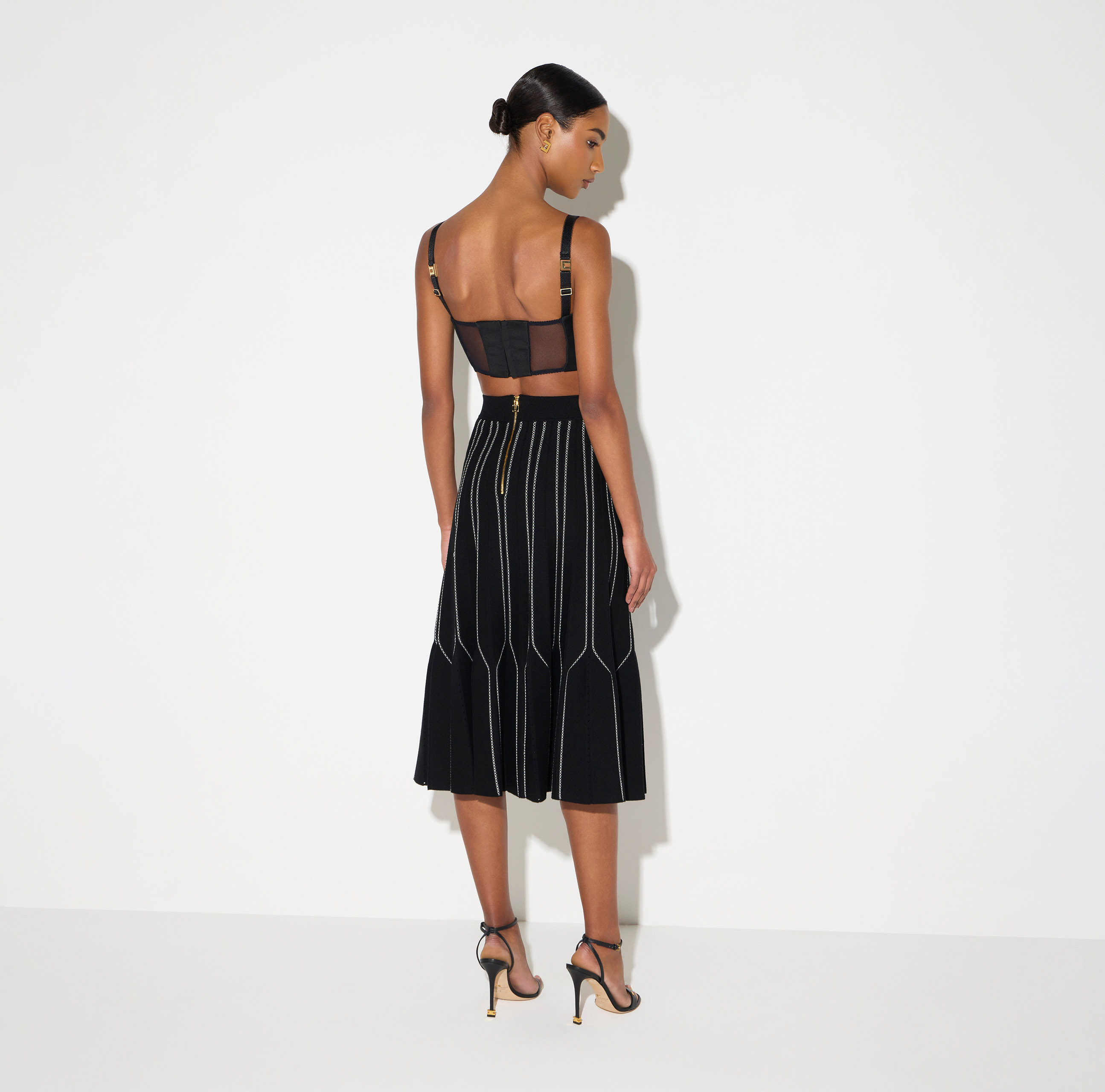 Origami knit skirt | Elisabetta Franchi