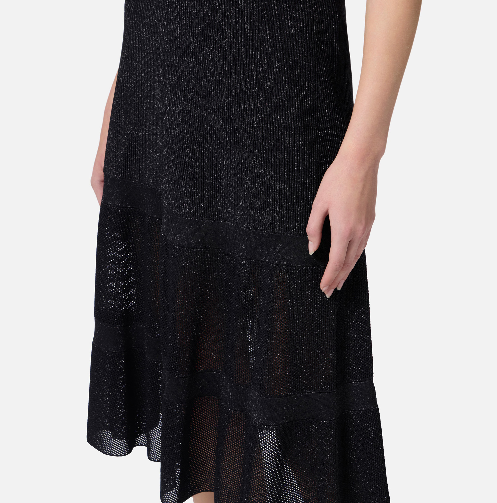スカート Elisabetta Franchi LUREX KNIT SKIRT Lurex knit skirt | Elisabetta Franchi