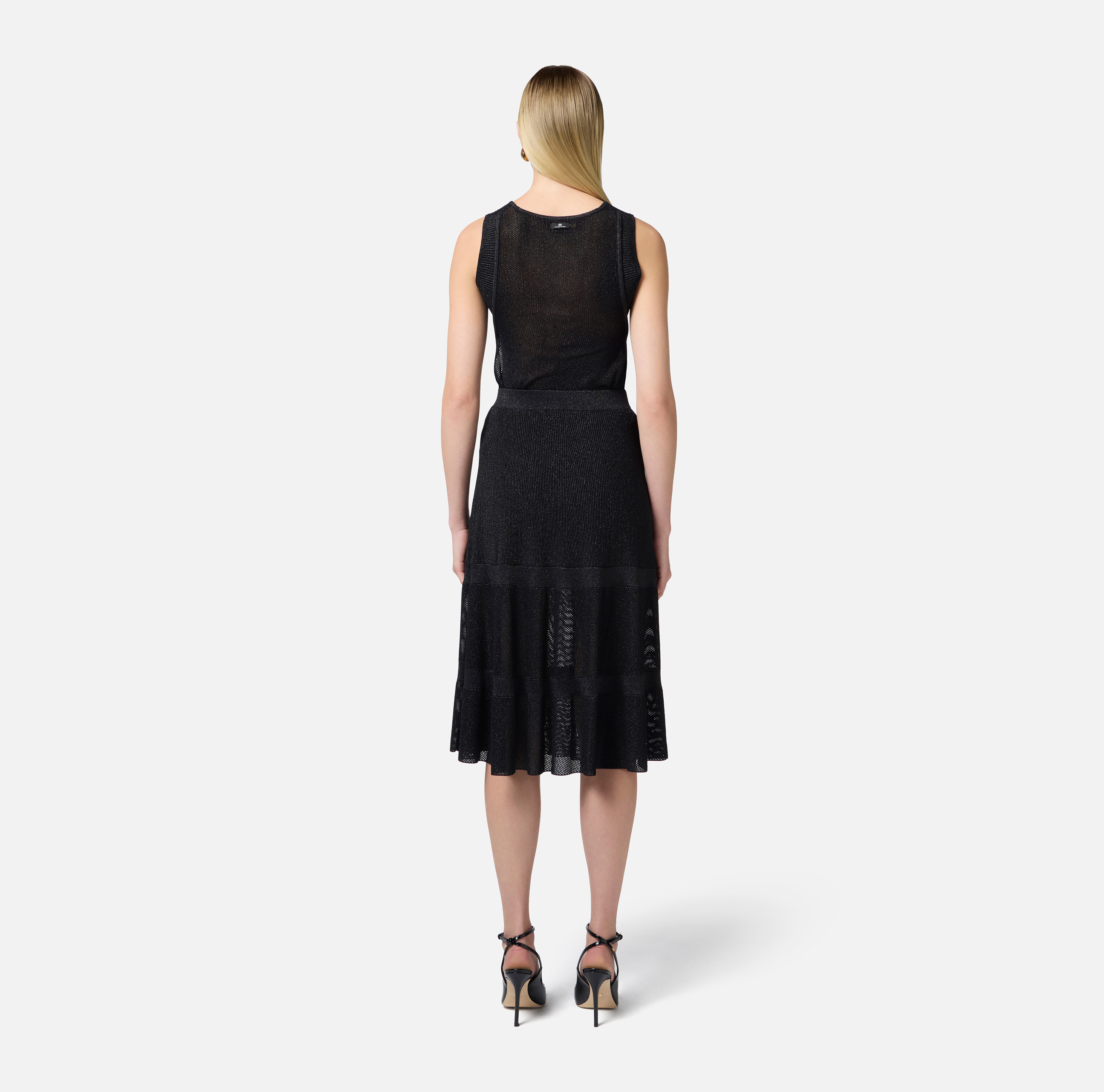 スカート Elisabetta Franchi LUREX KNIT SKIRT Lurex knit skirt | Elisabetta Franchi
