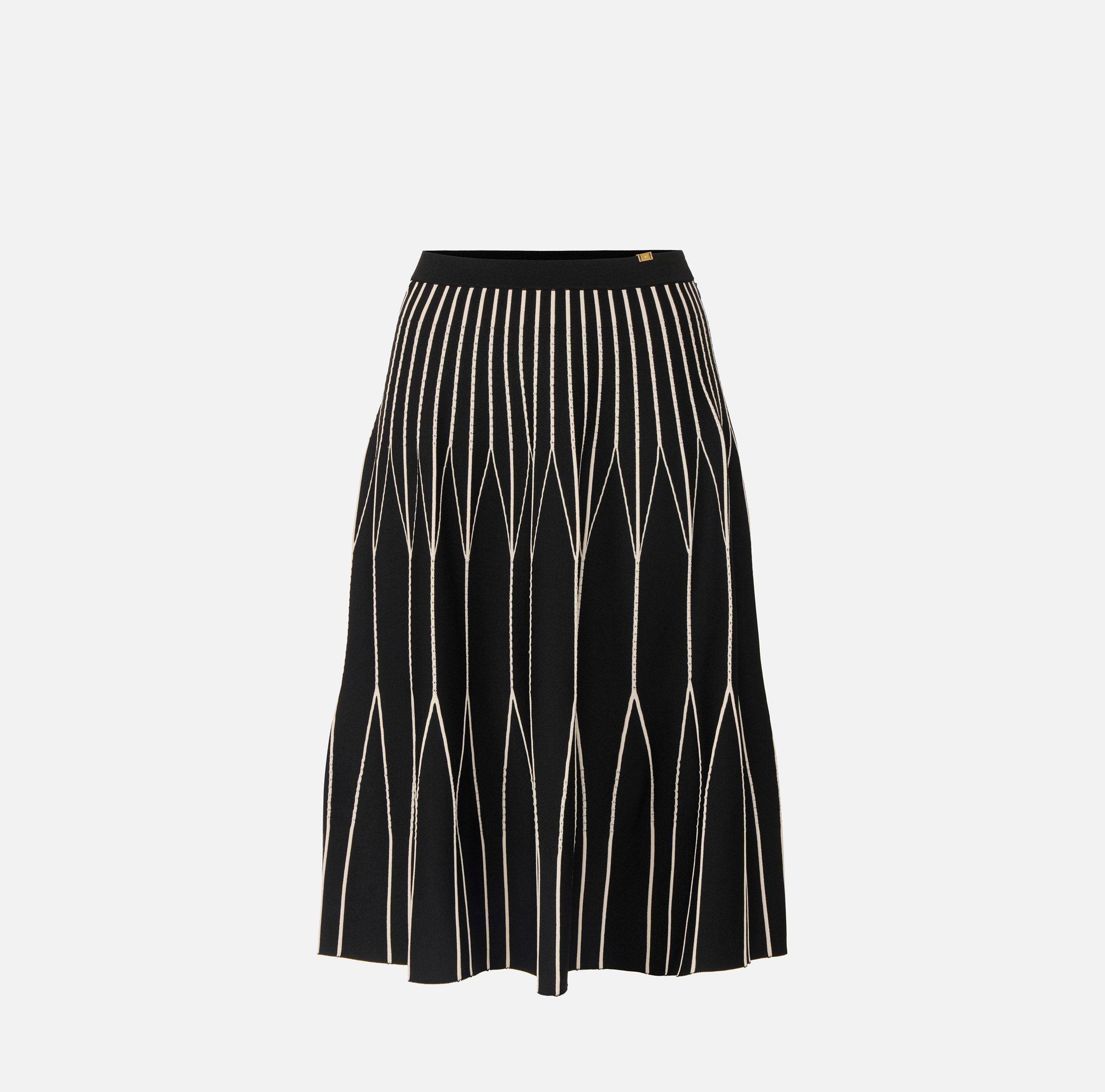 Two-colour knit skirt | Elisabetta Franchi