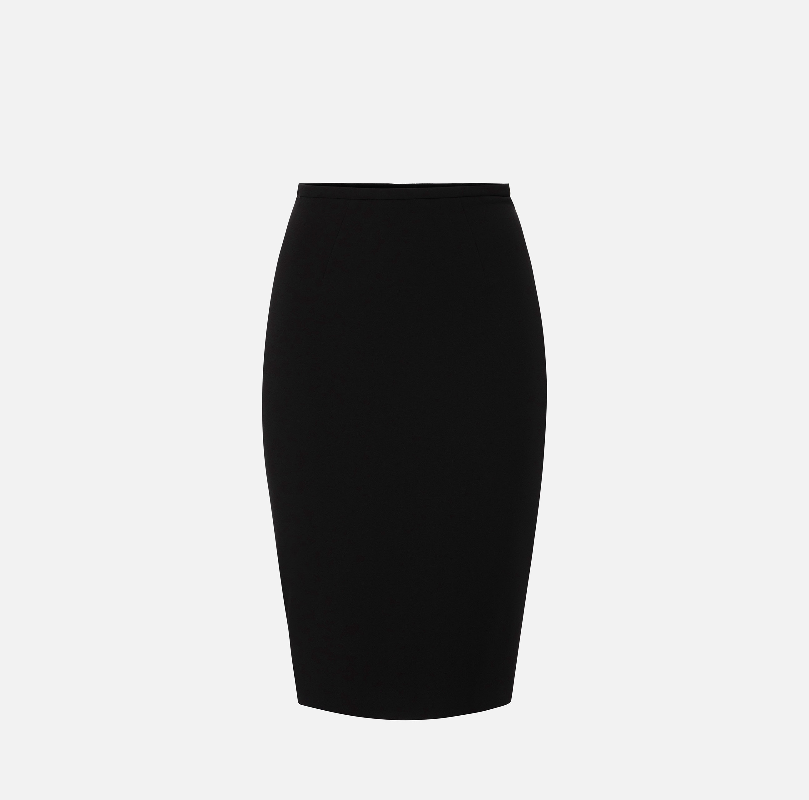 Lightweight crêpe midi skirt | Elisabetta Franchi