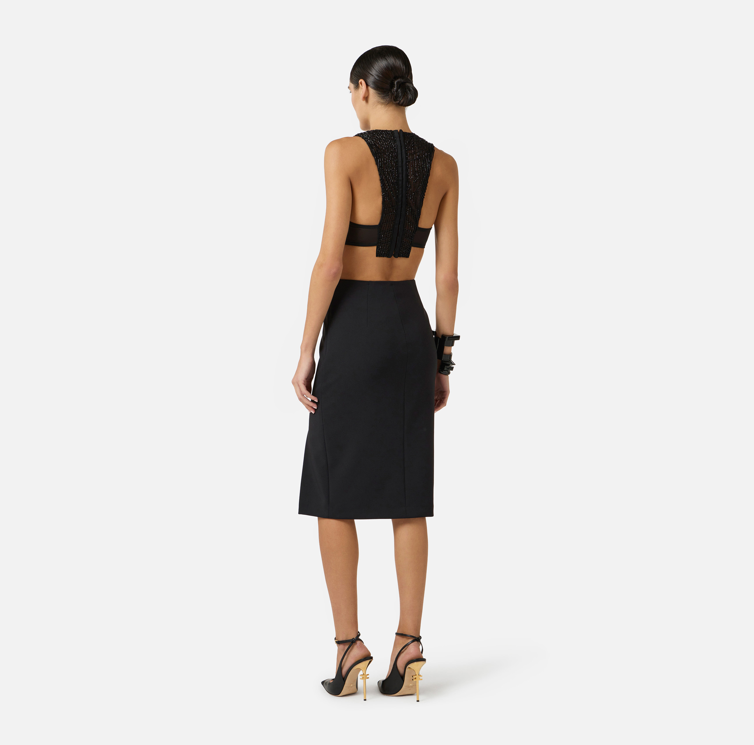 ELISABETTA FRANCHI ネイビー セットアップ スーツ Elisabetta Franchi Suit - Blue - Women|TP00146E2B75 | thebs.com