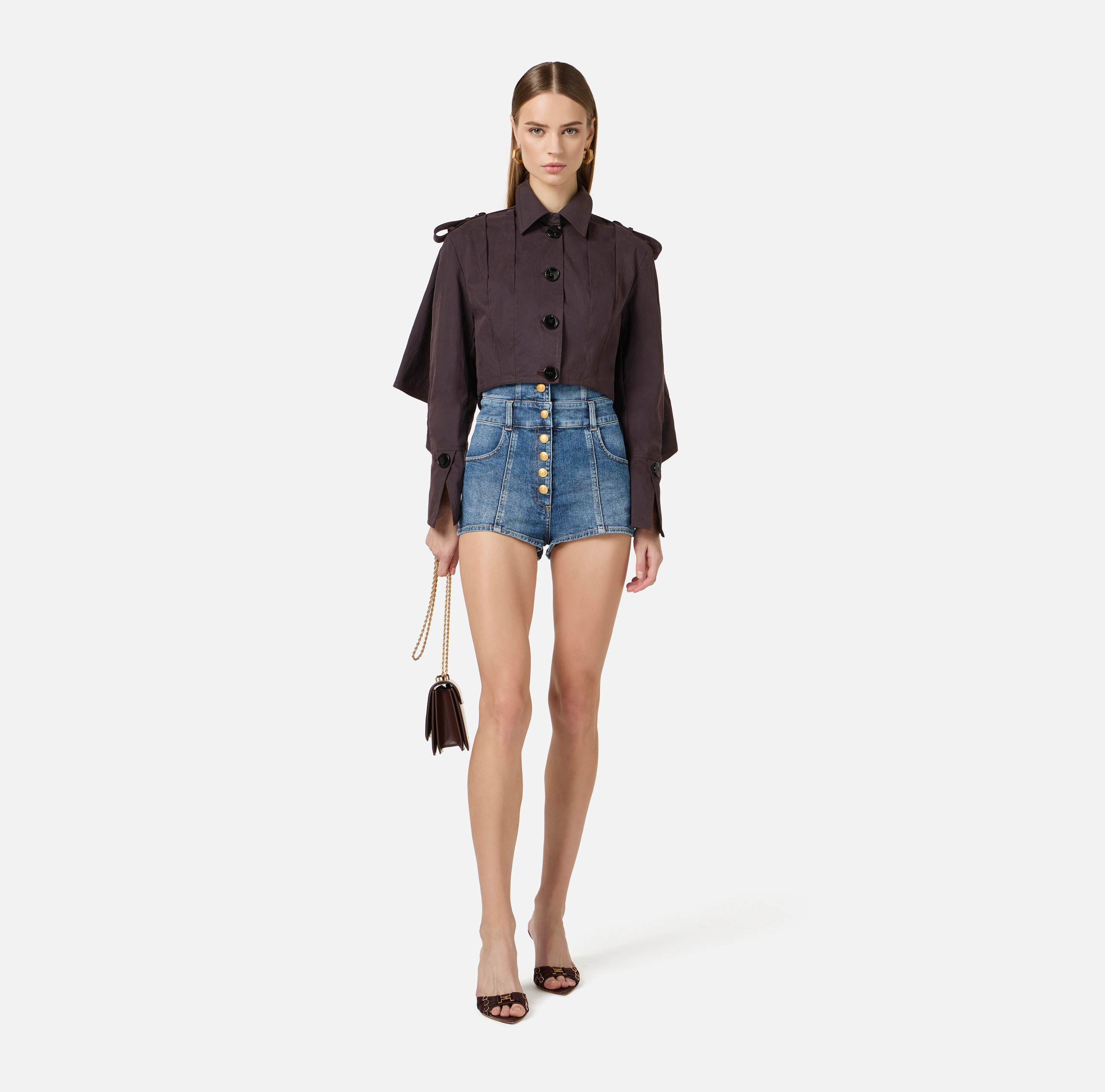 Denim shorts | Elisabetta Franchi