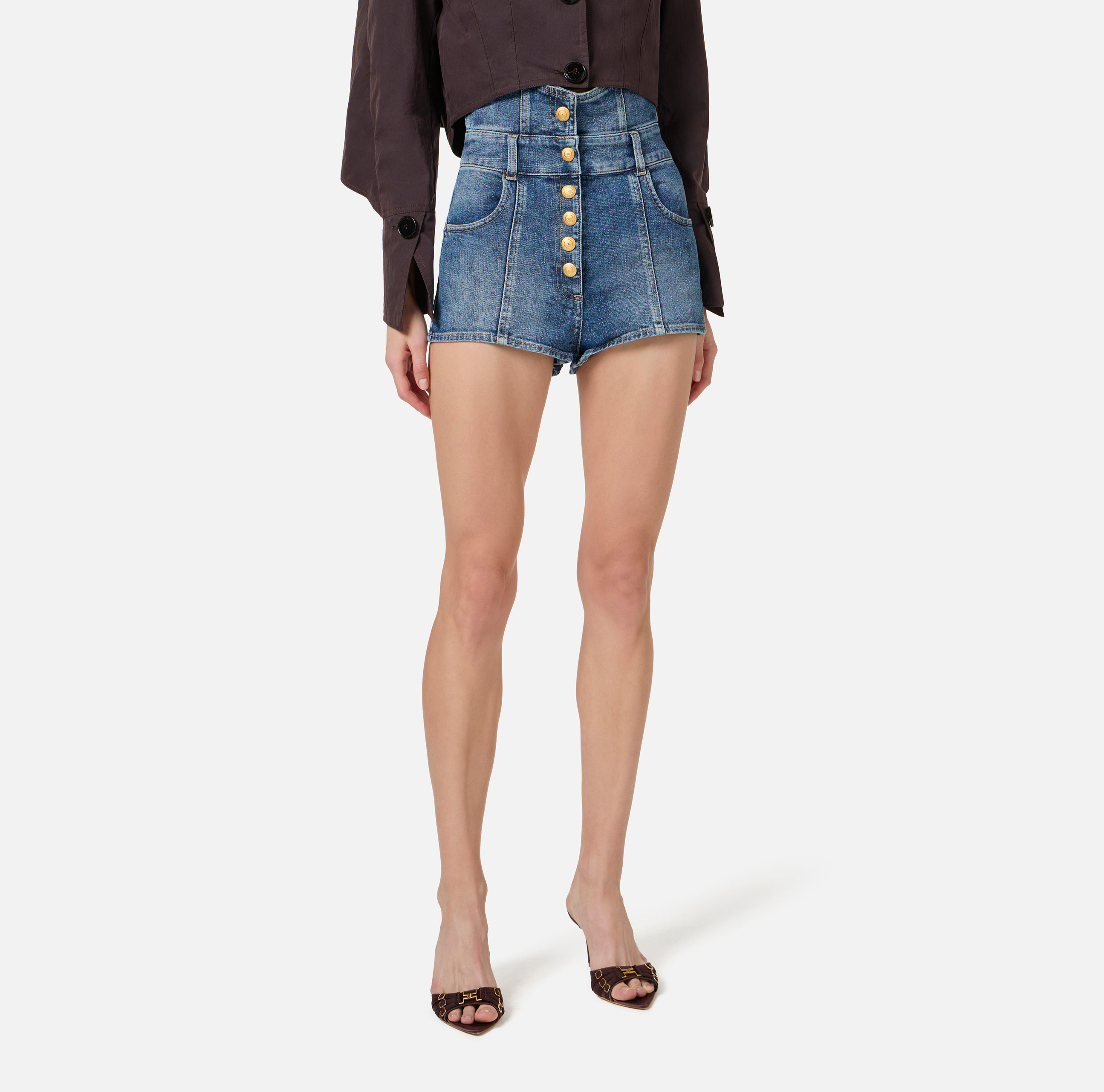 Denim shorts | Elisabetta Franchi