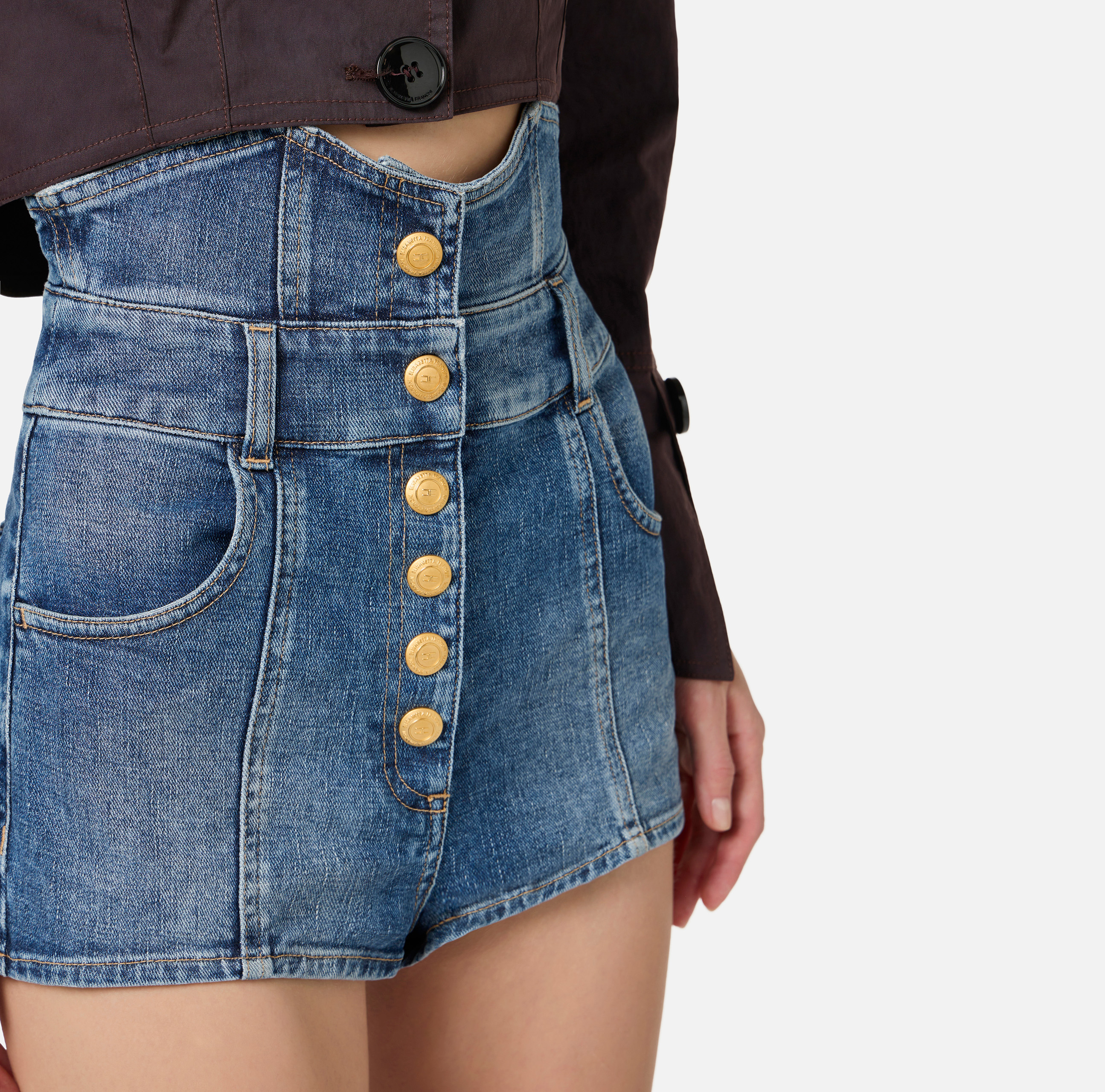 Denim shorts | Elisabetta Franchi
