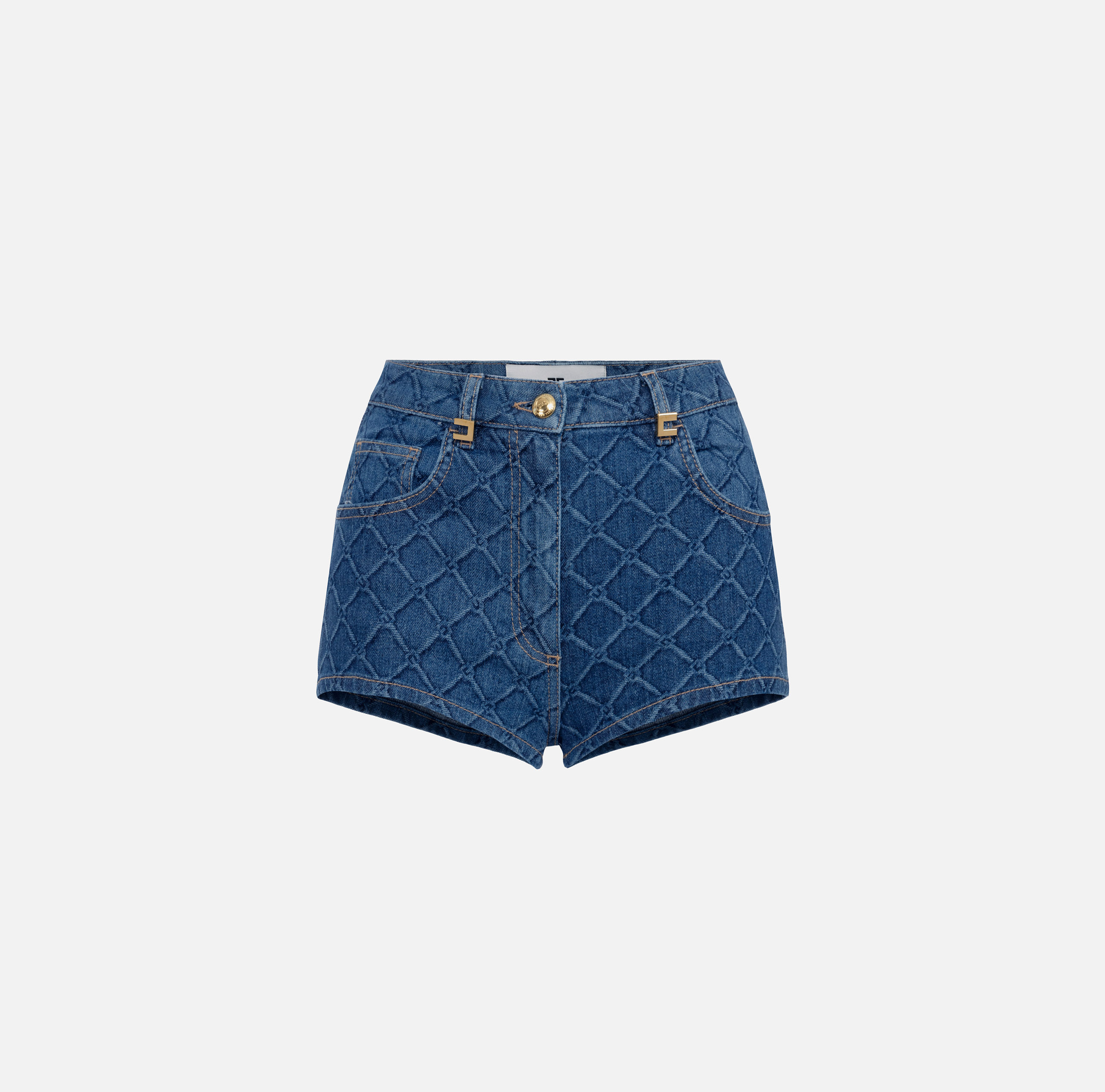 ショートパンツ ELISABETTA FRANCHI Women Shorts  Burmudas PA09452E2 110 232 Elegant Women's Shorts from Elisabetta Franchi