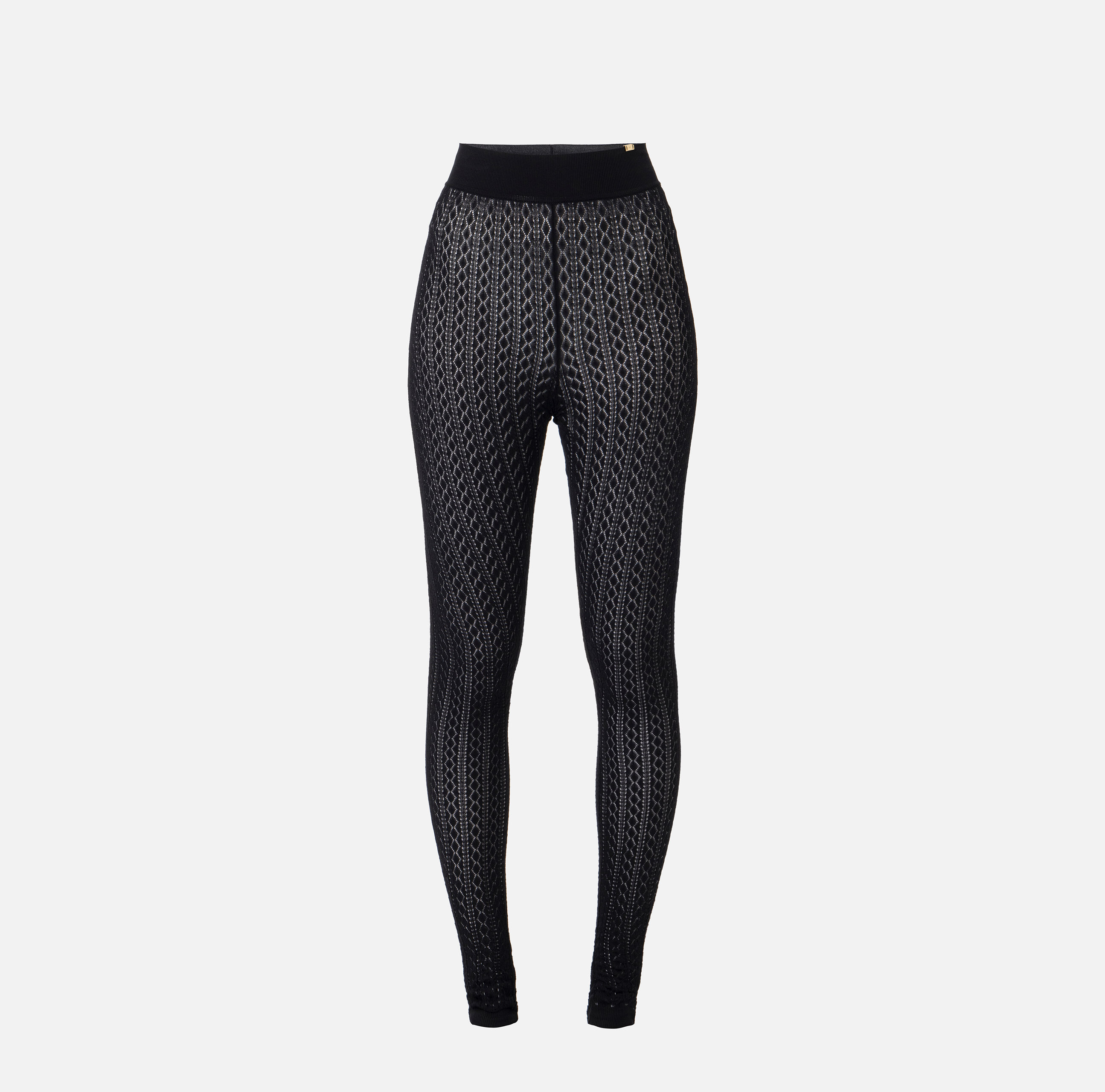 elisabetta franchi Leggings en point dentelle