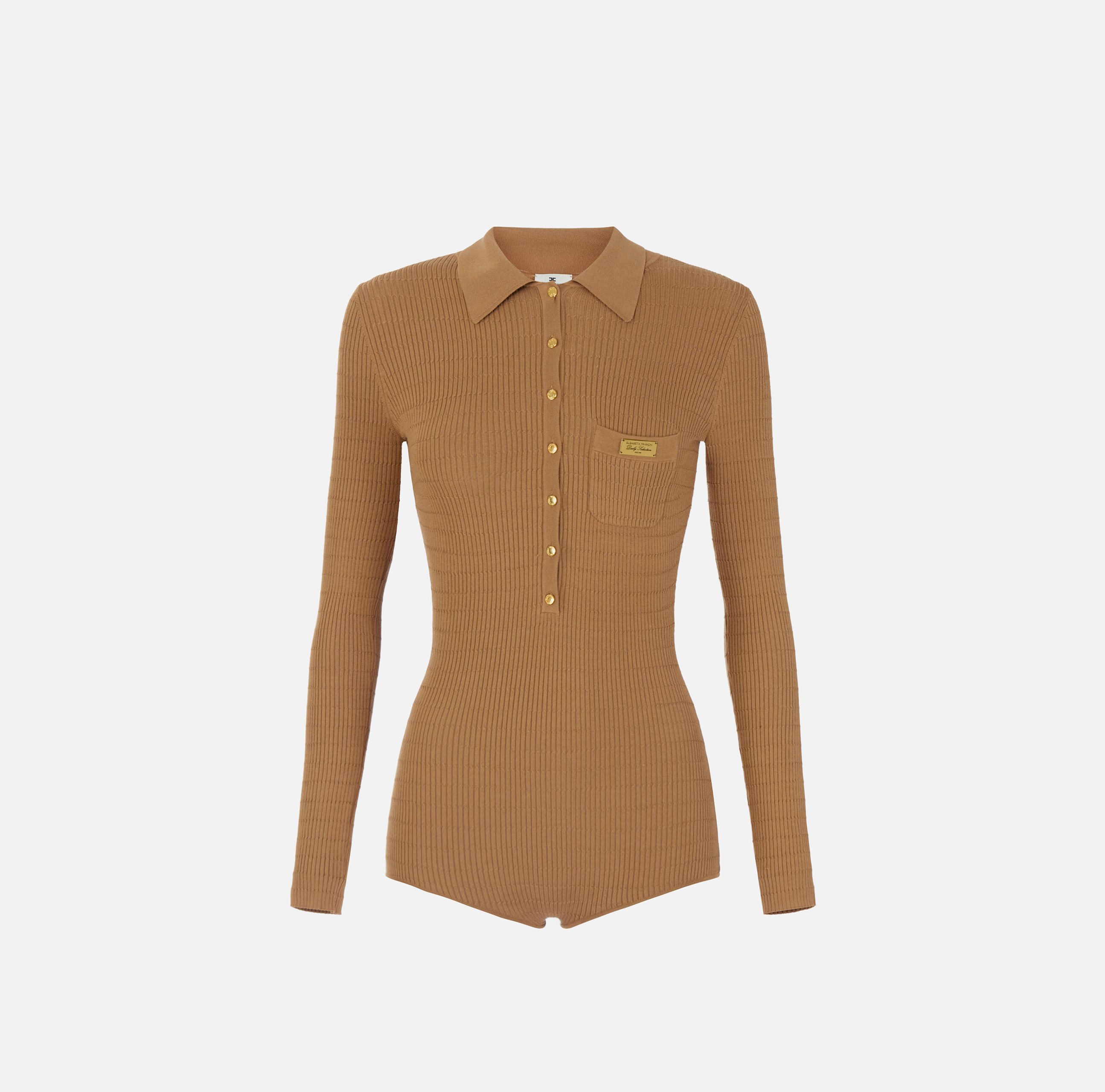 Micro-cable knit jumpsuit | Elisabetta Franchi