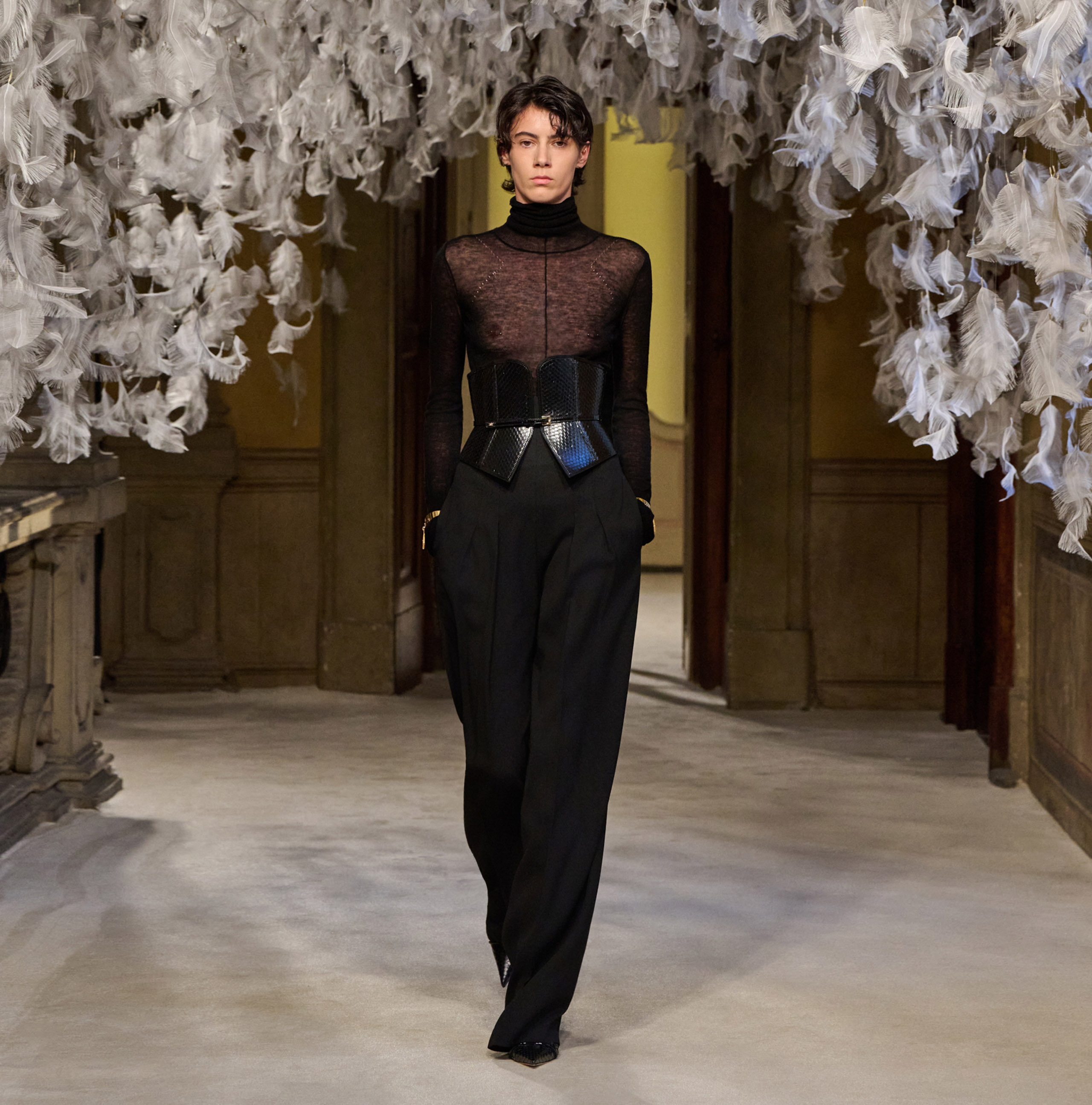 Wool jumper with ribbing | Elisabetta Franchi