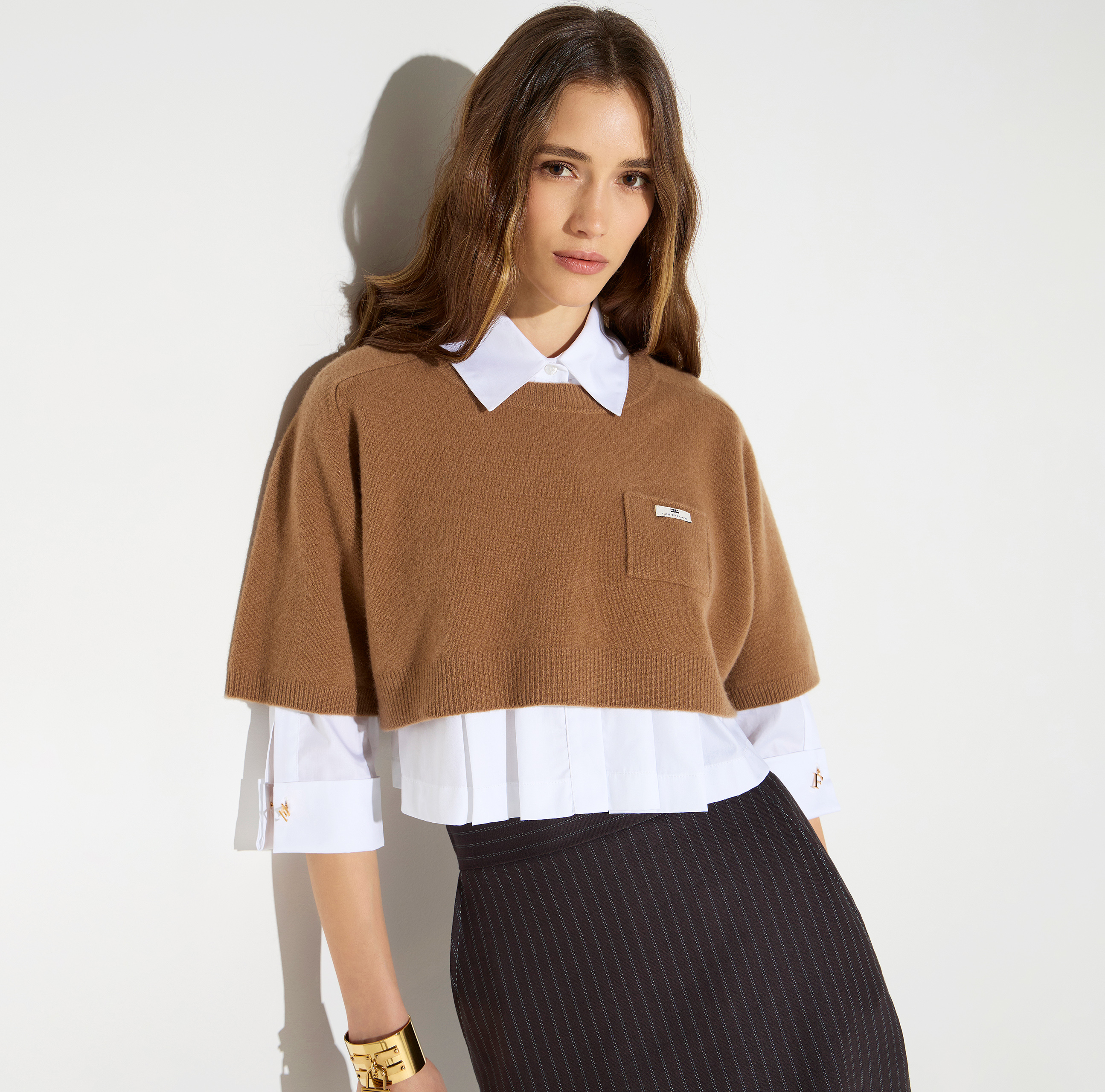 Wool and cashmere top | Elisabetta Franchi